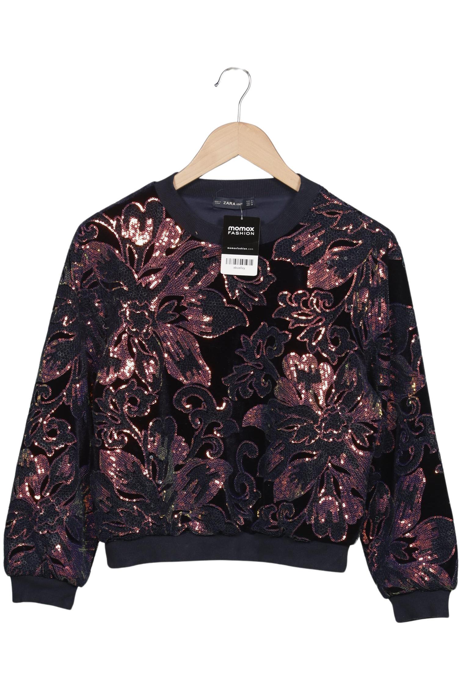 

Zara Damen Sweatshirt, marineblau, Gr. 38