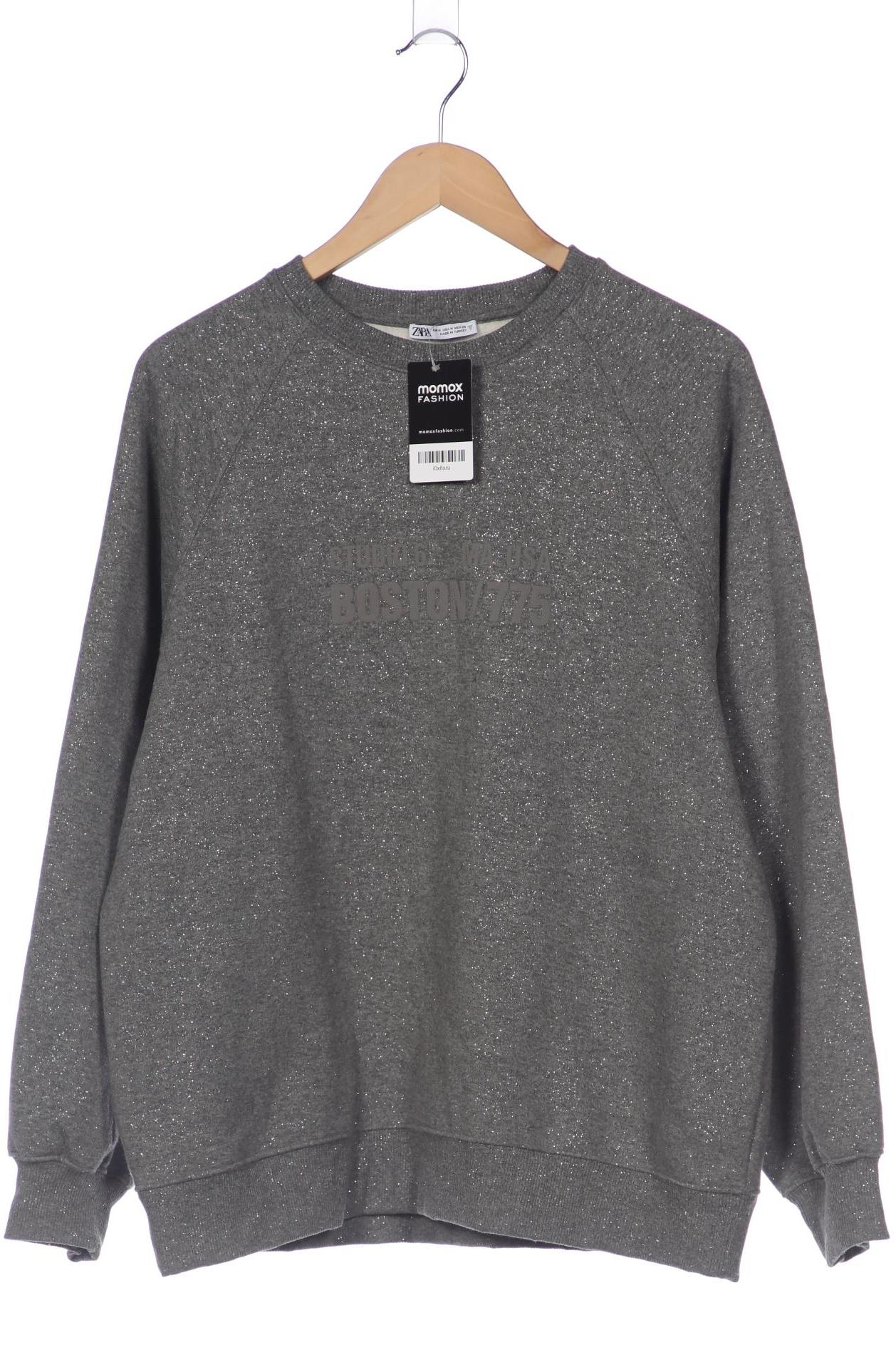

Zara Damen Sweatshirt, grau, Gr. 38