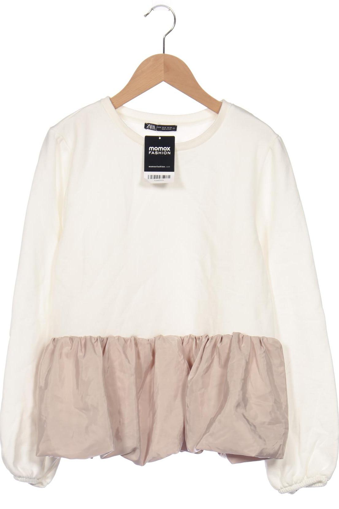 

Zara Damen Sweatshirt, weiß, Gr. 38