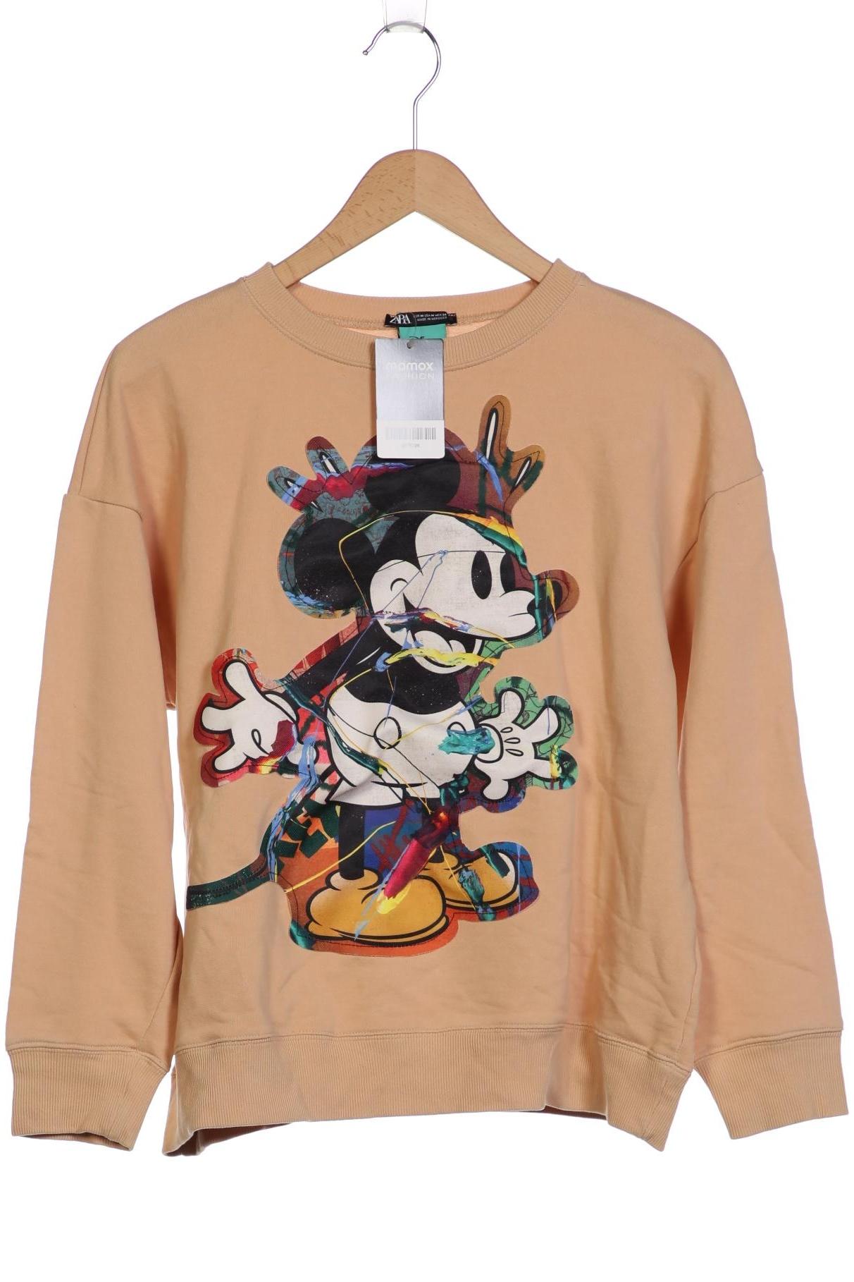 

Zara Damen Sweatshirt, beige, Gr. 38