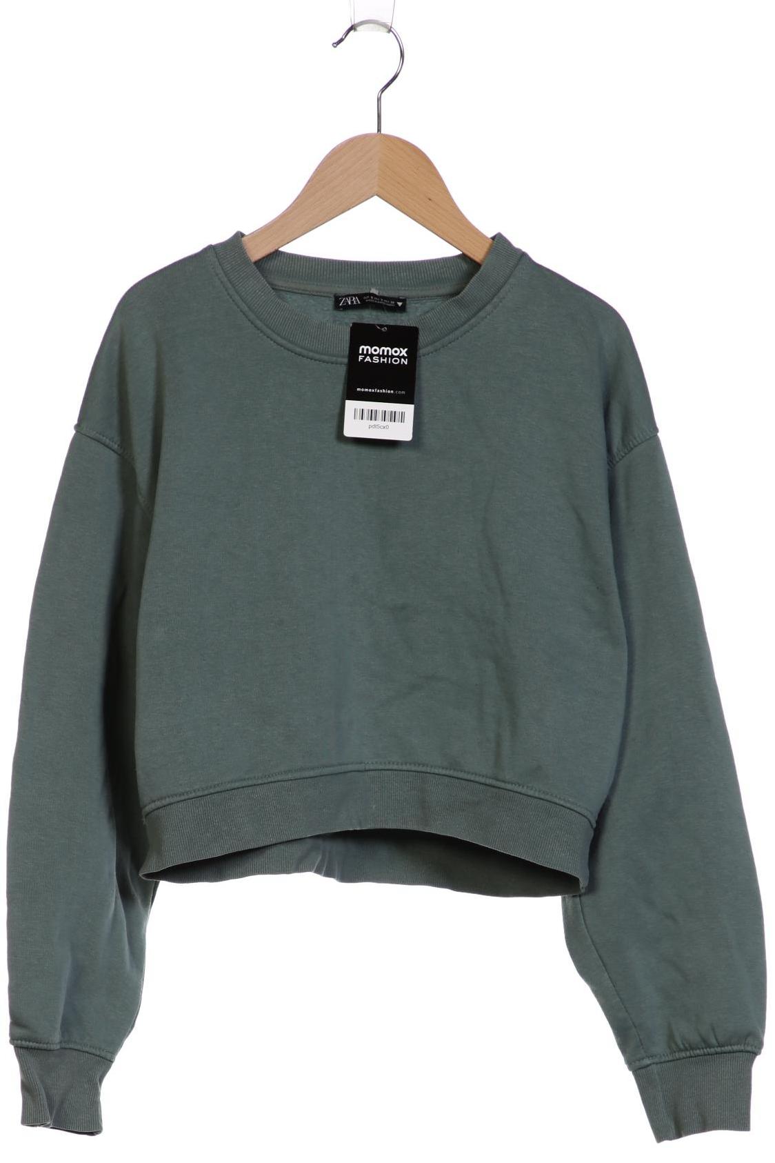 

Zara Damen Sweatshirt, türkis, Gr. 36