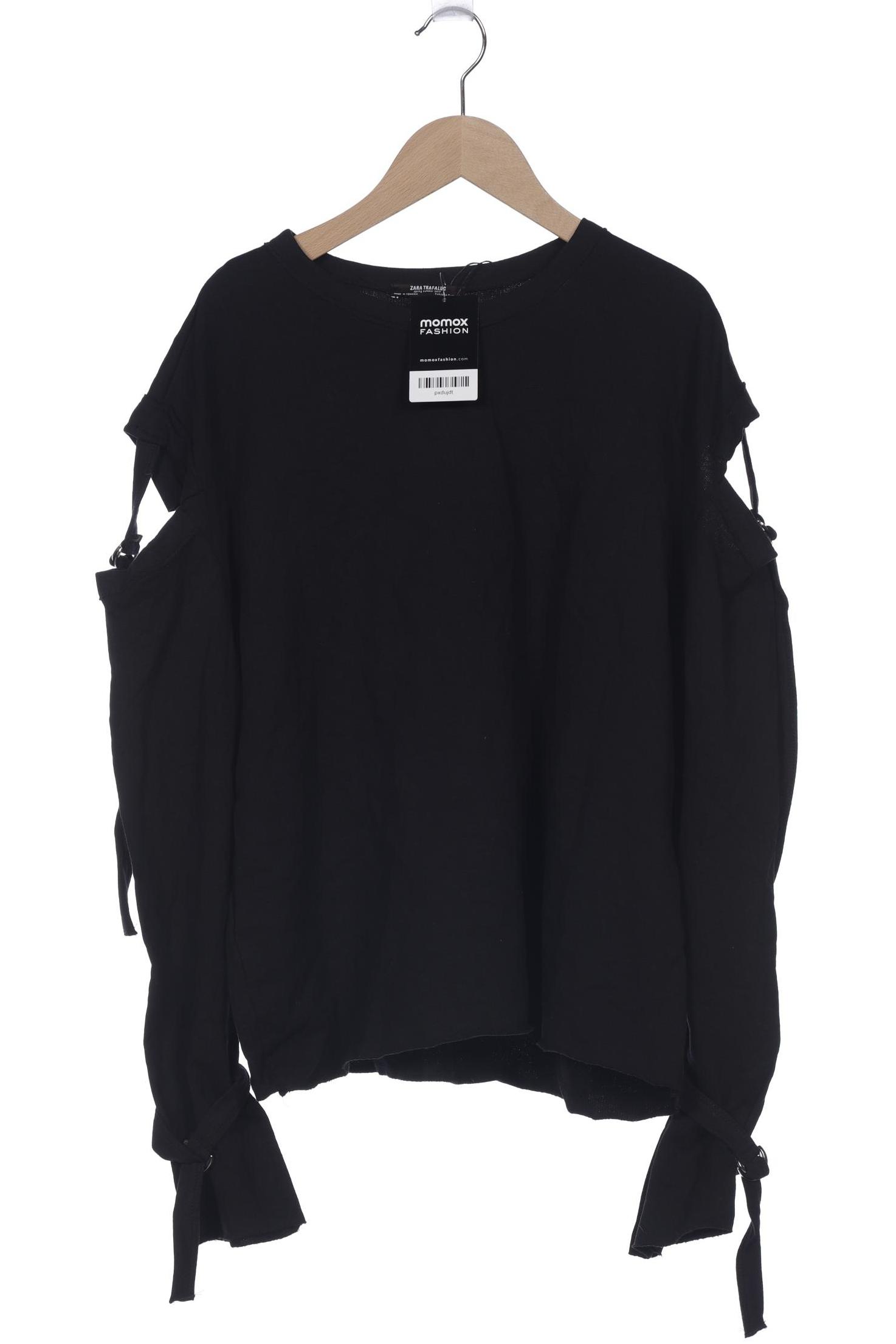 

ZARA Damen Sweatshirt, schwarz