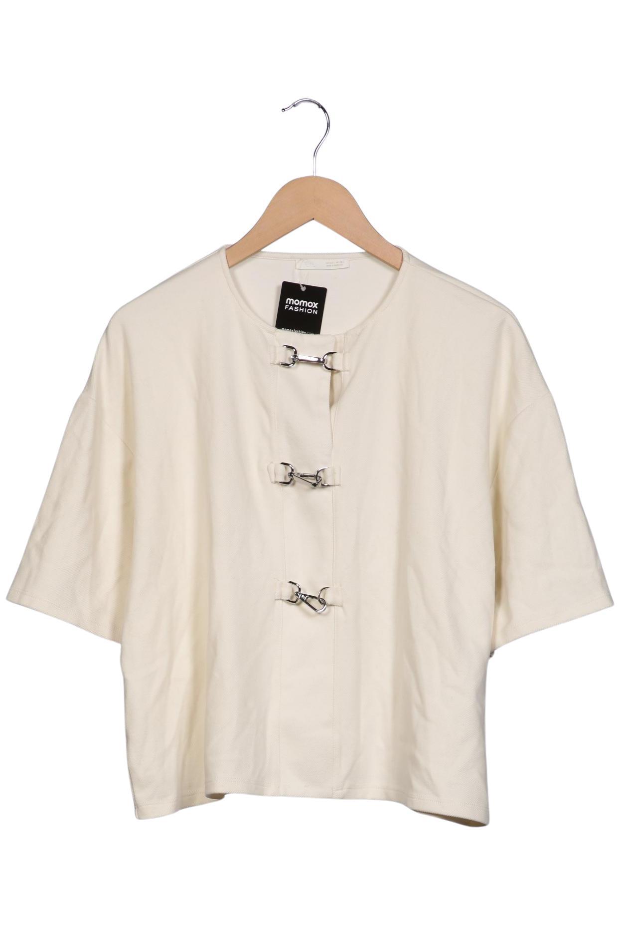 

Zara Damen Sweatshirt, cremeweiß, Gr. 42