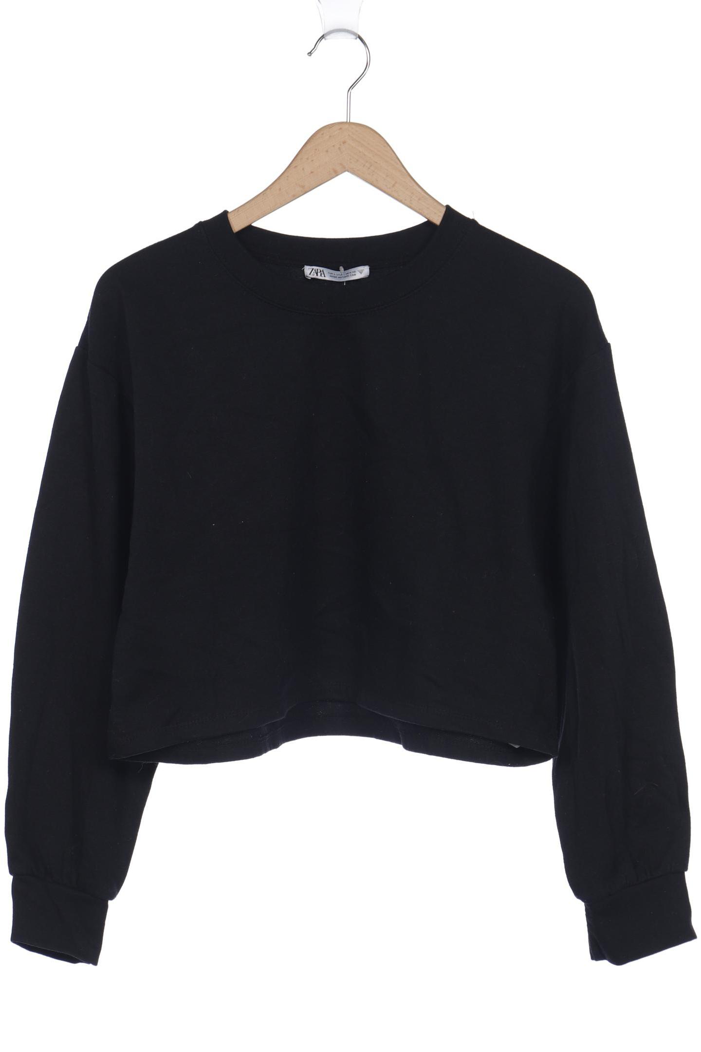 

Zara Damen Sweatshirt, schwarz, Gr. 42