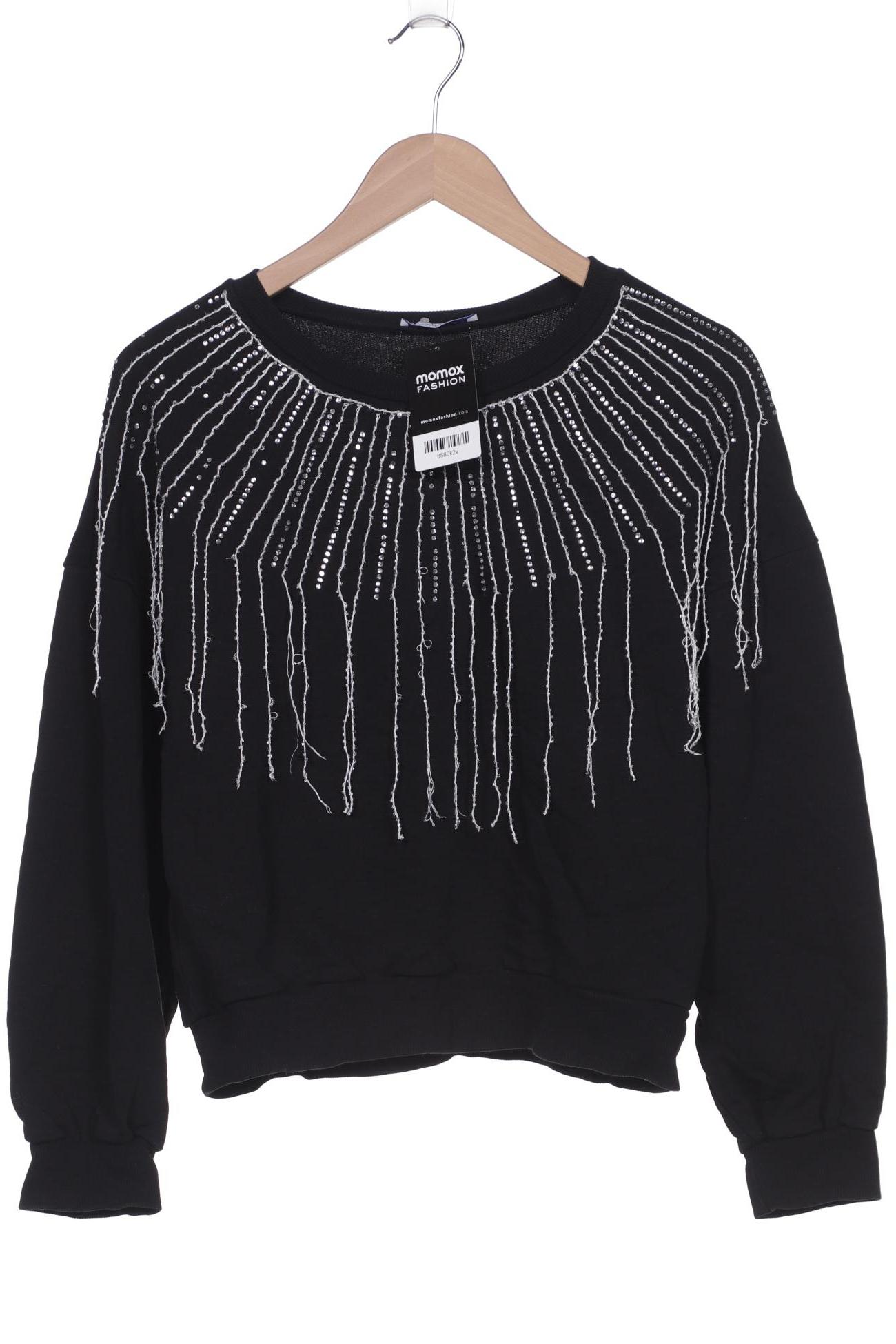 

Zara Damen Sweatshirt, schwarz, Gr. 36