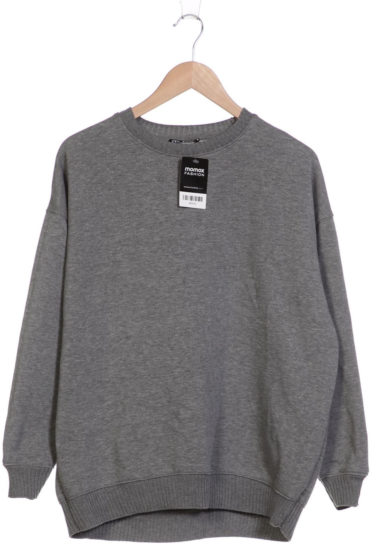

Zara Damen Sweatshirt, grau, Gr. 38