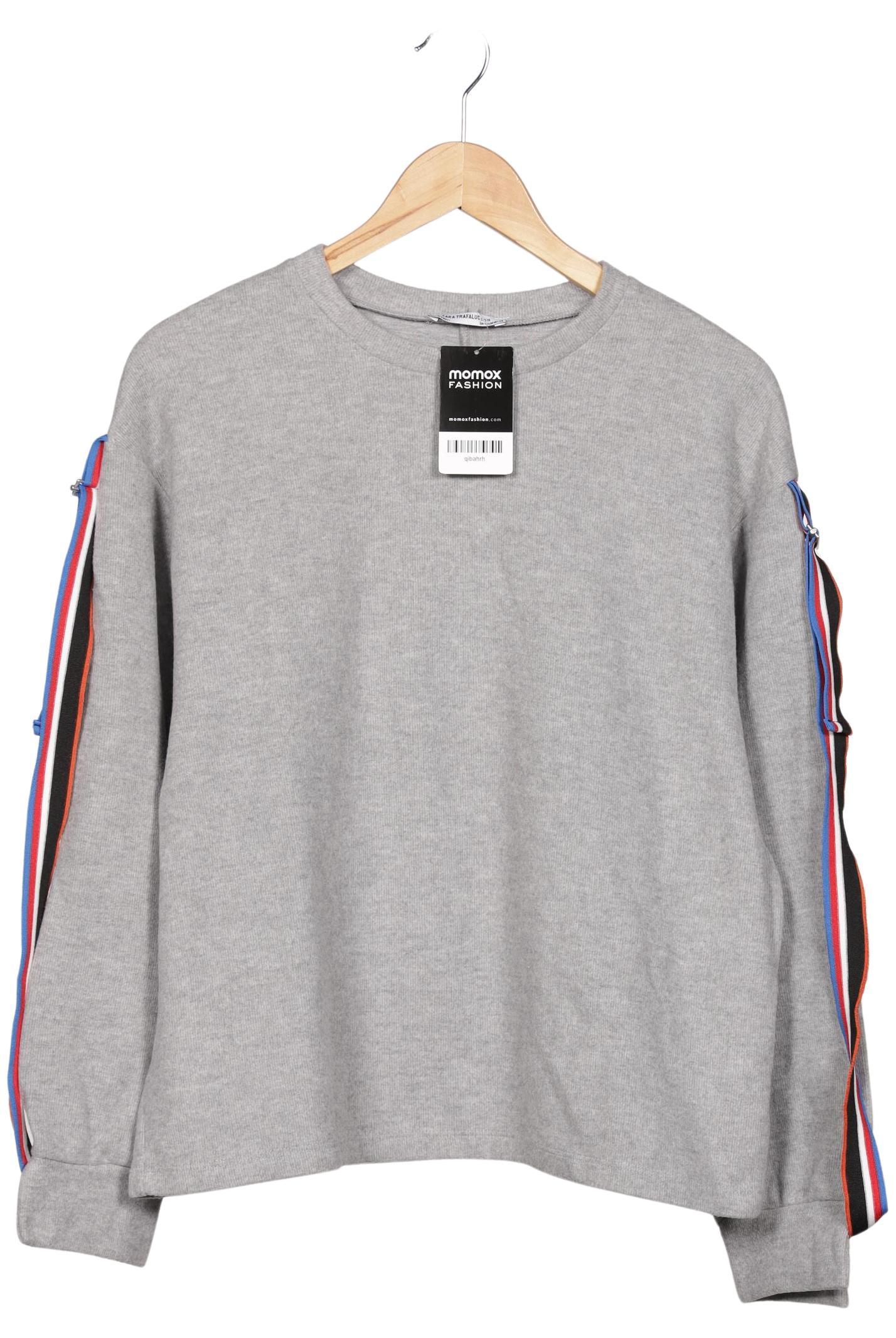 

Zara Damen Sweatshirt, grau, Gr. 36