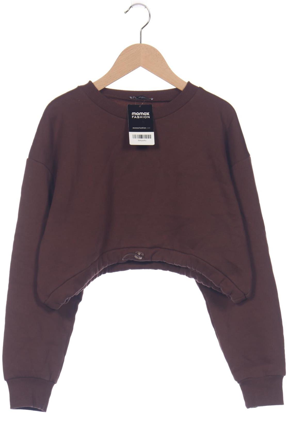 

Zara Damen Sweatshirt, braun, Gr. 36