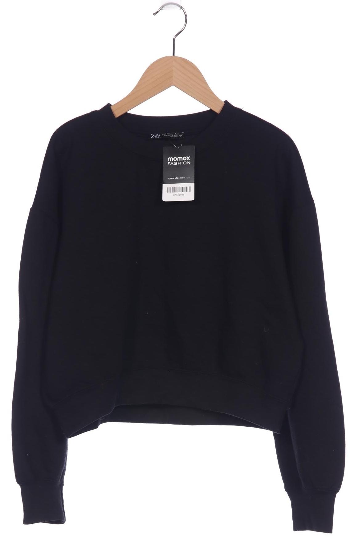 

Zara Damen Sweatshirt, schwarz, Gr. 36