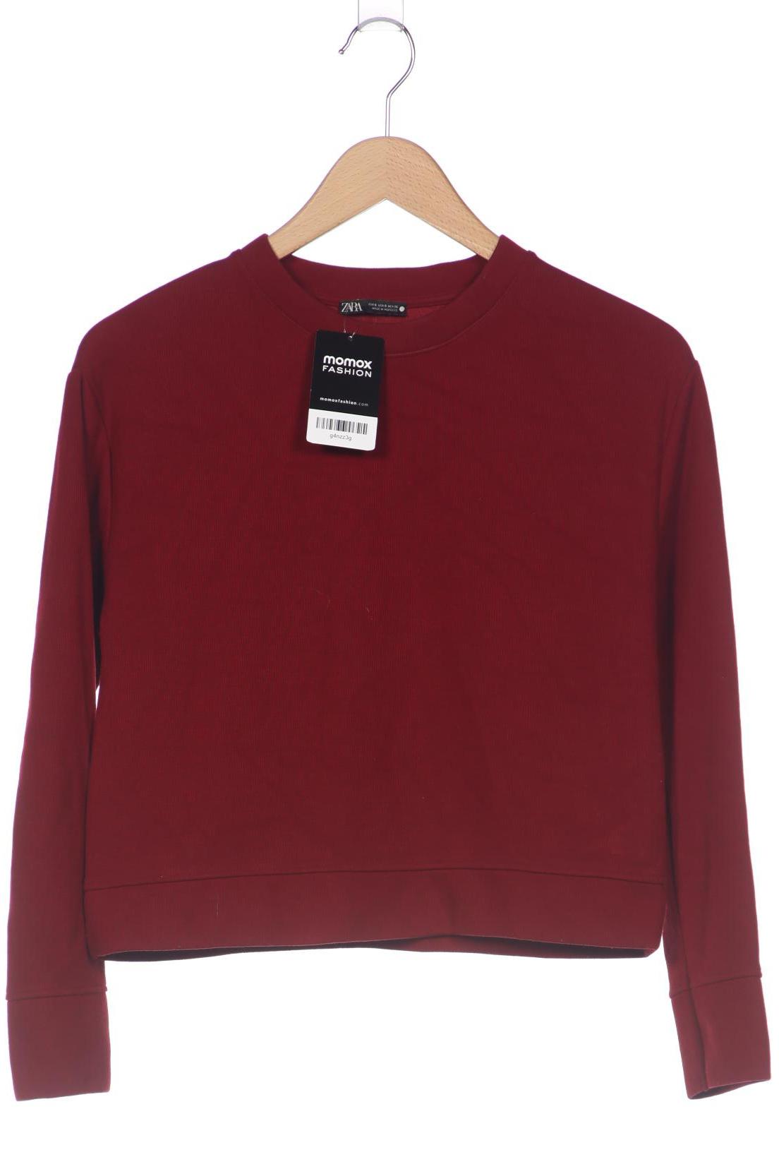 

Zara Damen Sweatshirt, rot, Gr. 36