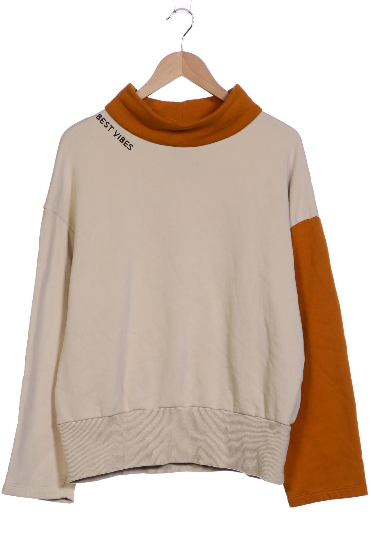 

Zara Damen Sweatshirt, beige, Gr. 42