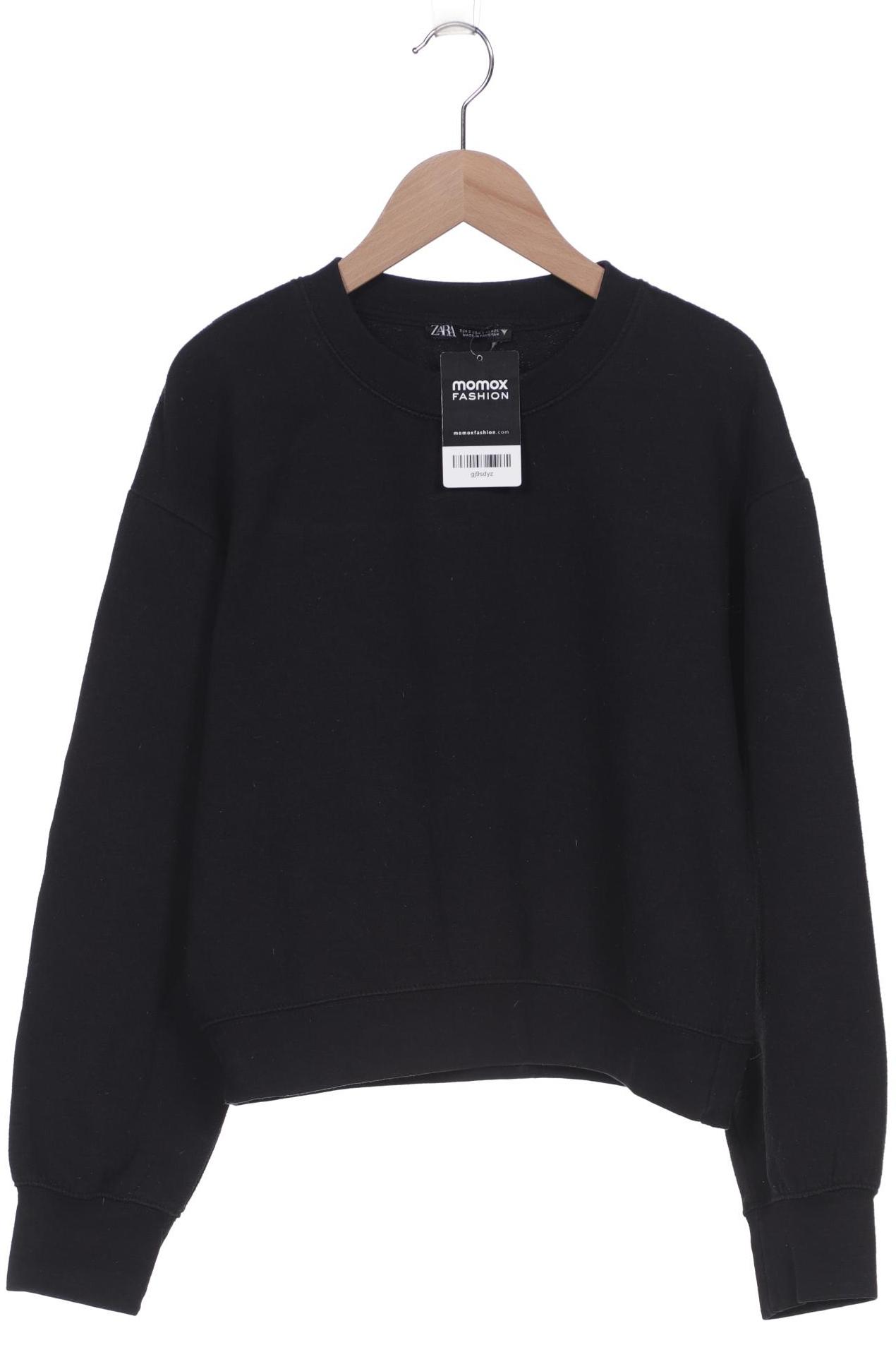 

Zara Damen Sweatshirt, schwarz, Gr. 36