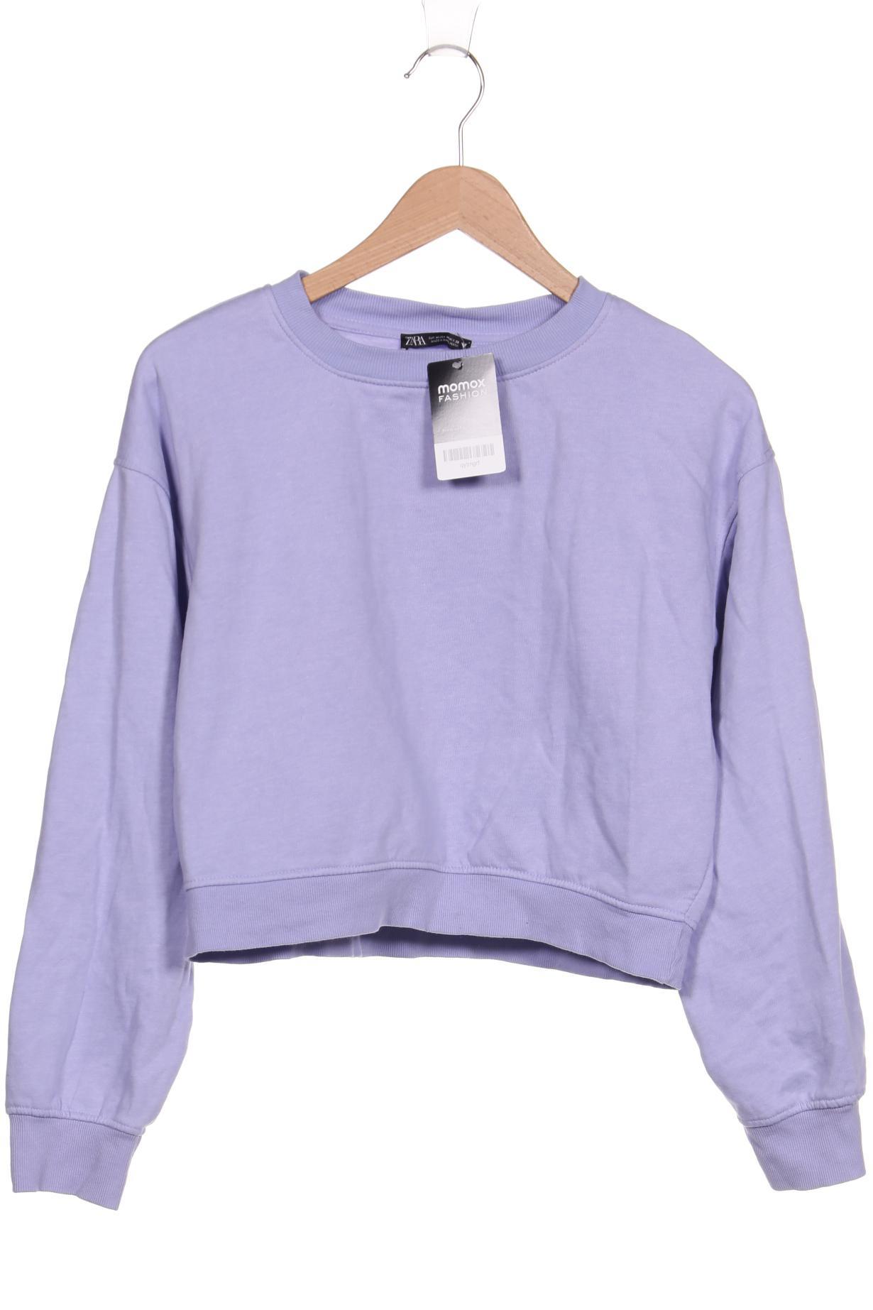 

ZARA Damen Sweatshirt, flieder