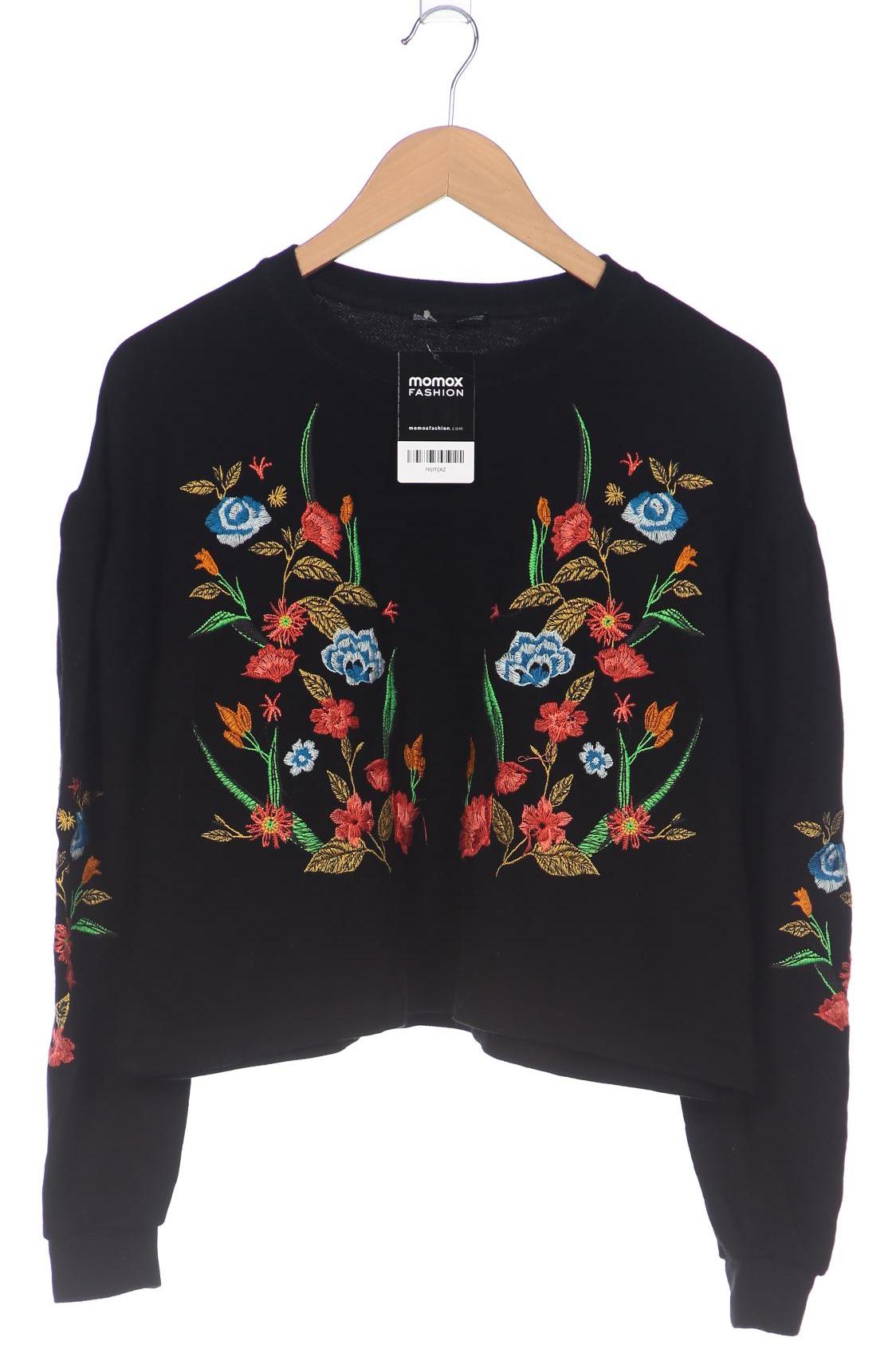 

Zara Damen Sweatshirt, schwarz, Gr. 36