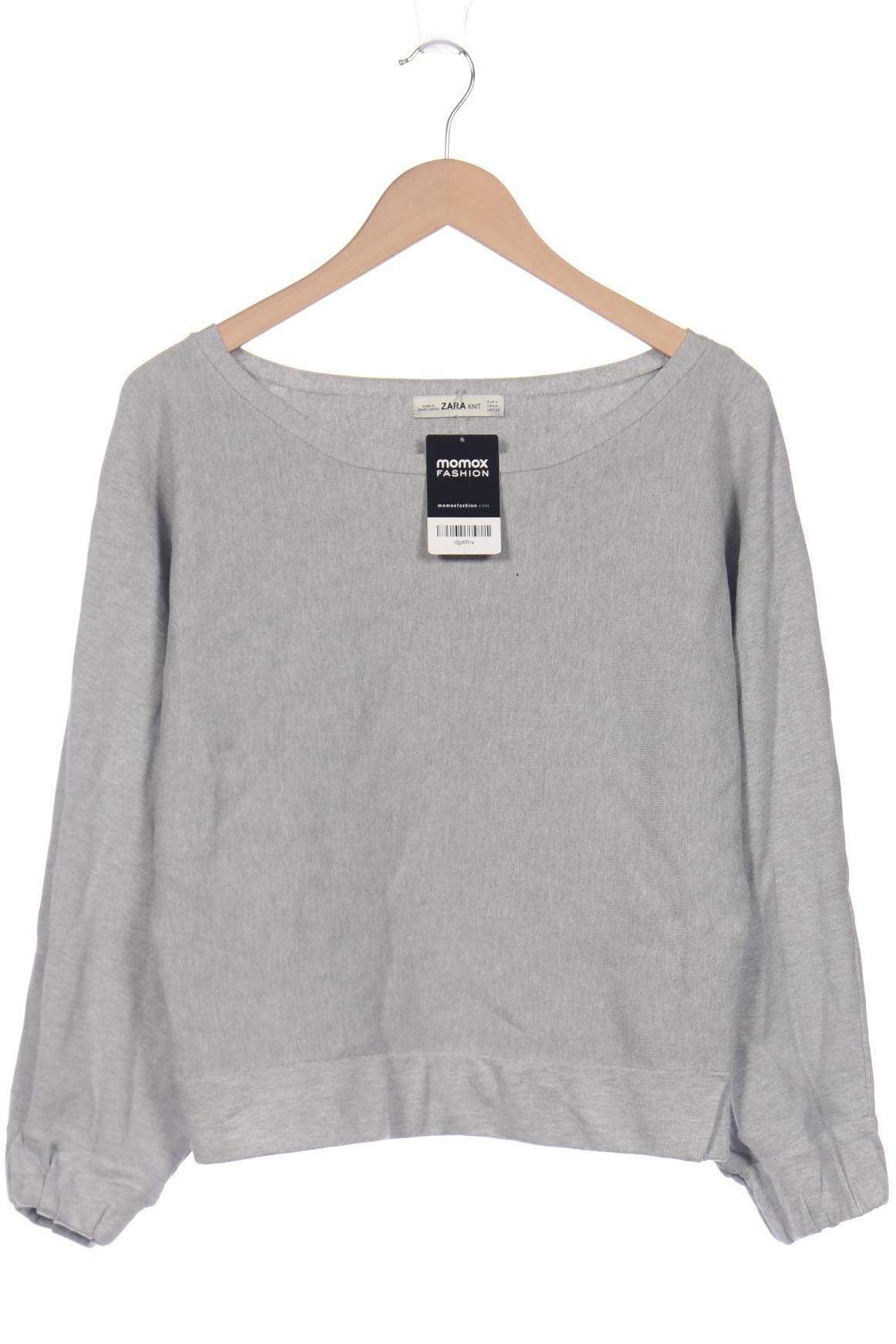 

Zara Damen Sweatshirt, grau, Gr. 38