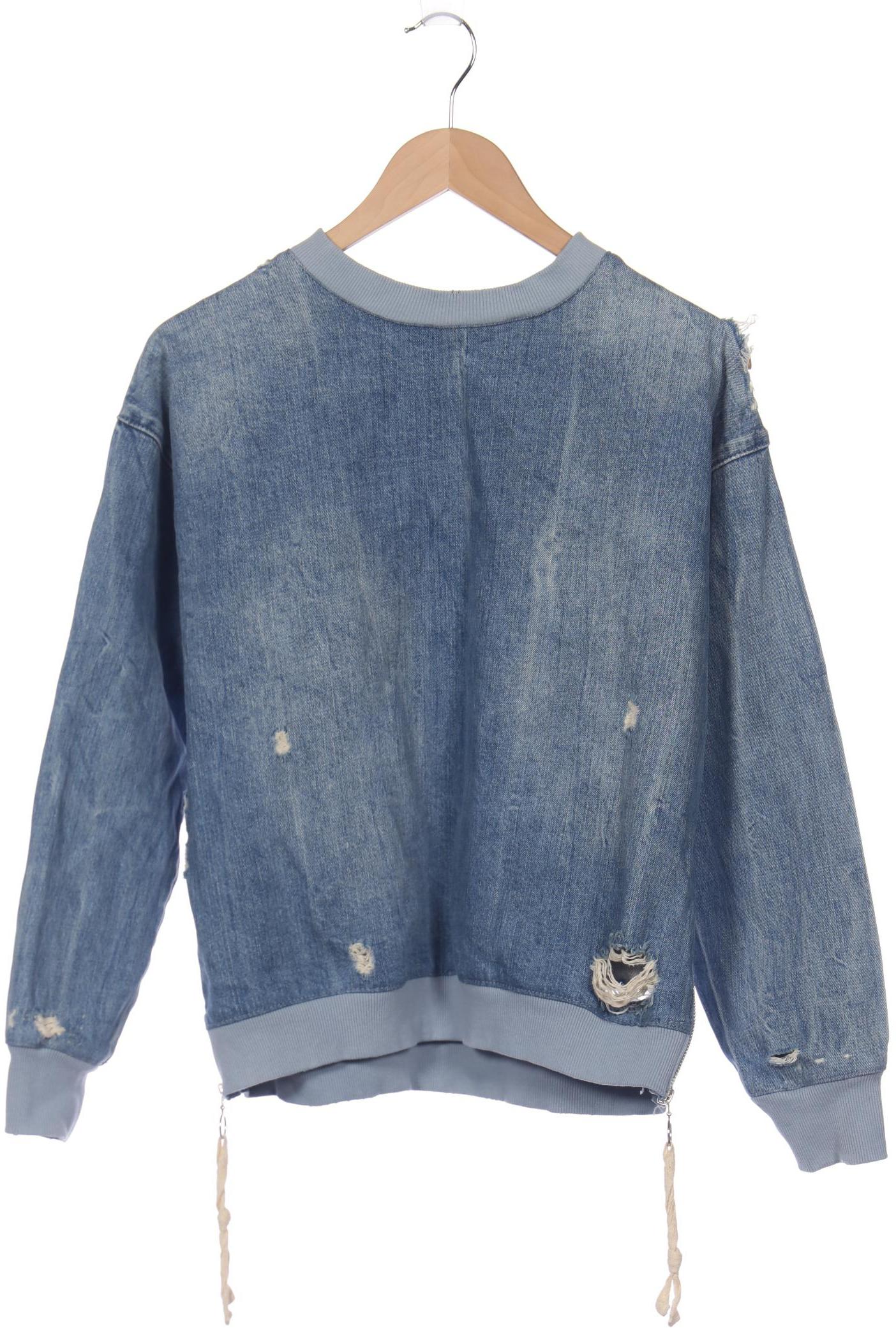 

ZARA Damen Sweatshirt, blau