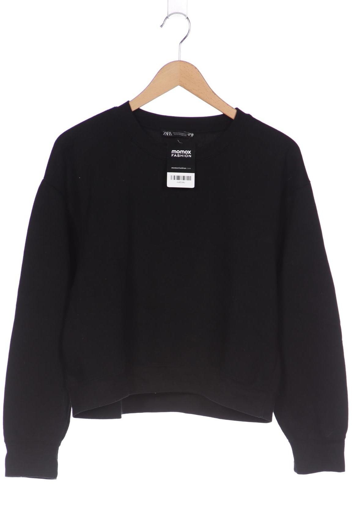 

Zara Damen Sweatshirt, schwarz, Gr. 38