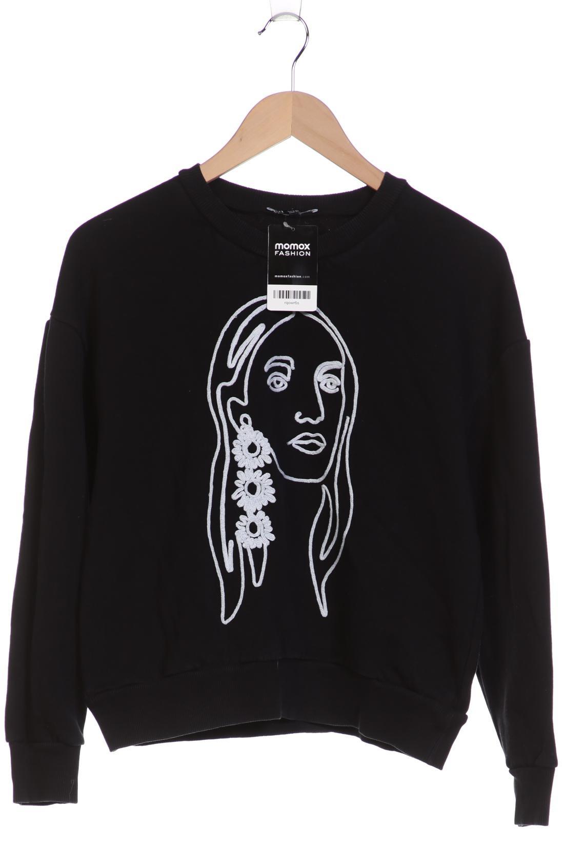 

Zara Damen Sweatshirt, schwarz, Gr. 36