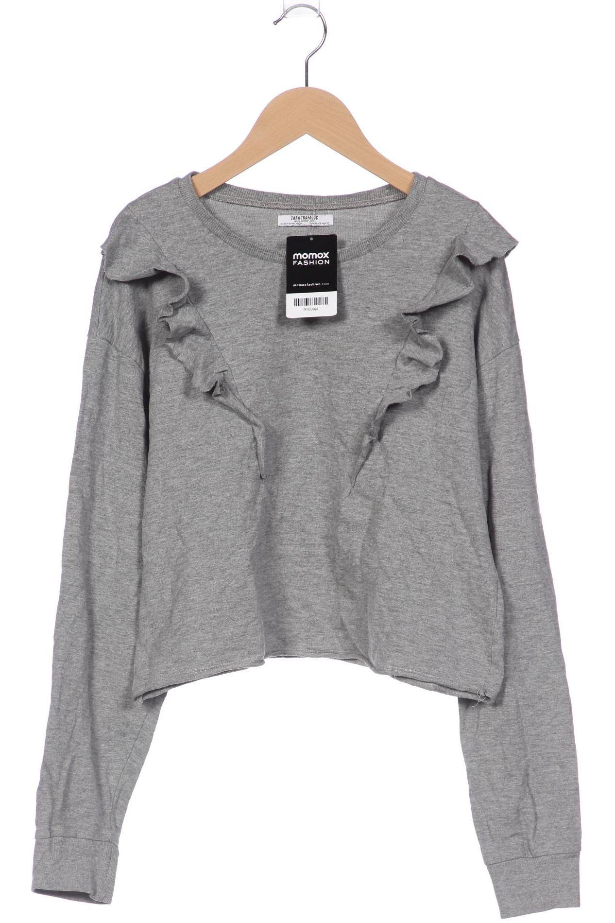 

Zara Damen Sweatshirt, grau, Gr. 36