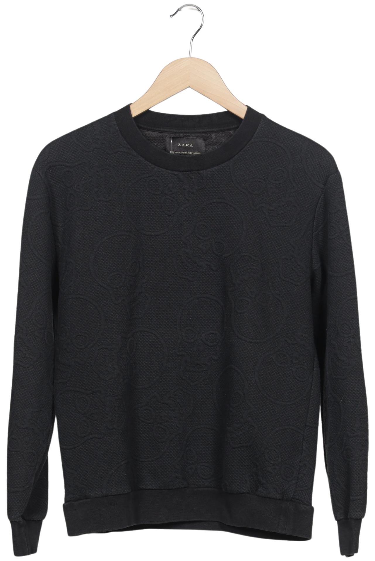 

Zara Damen Sweatshirt, schwarz, Gr. 36