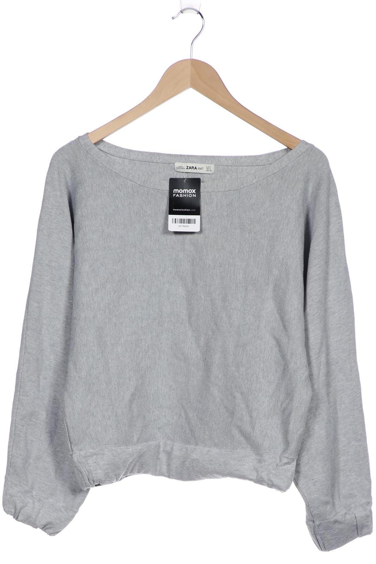 

ZARA Damen Sweatshirt, grau