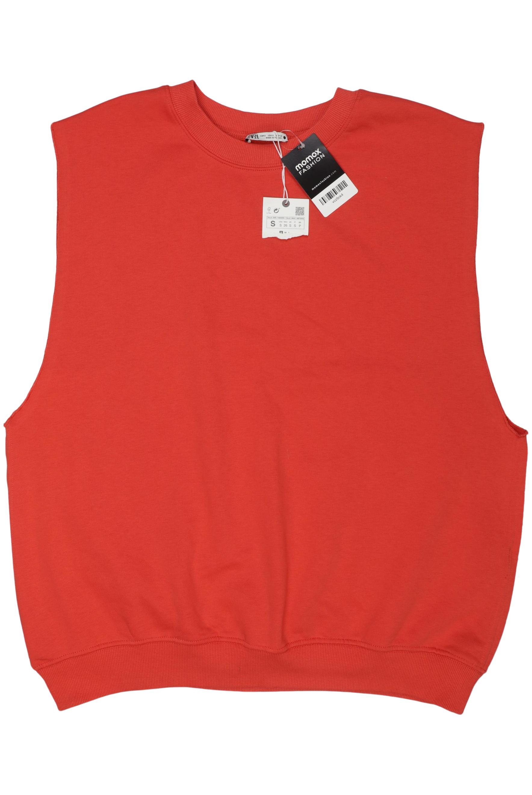 

Zara Damen Sweatshirt, rot, Gr. 36