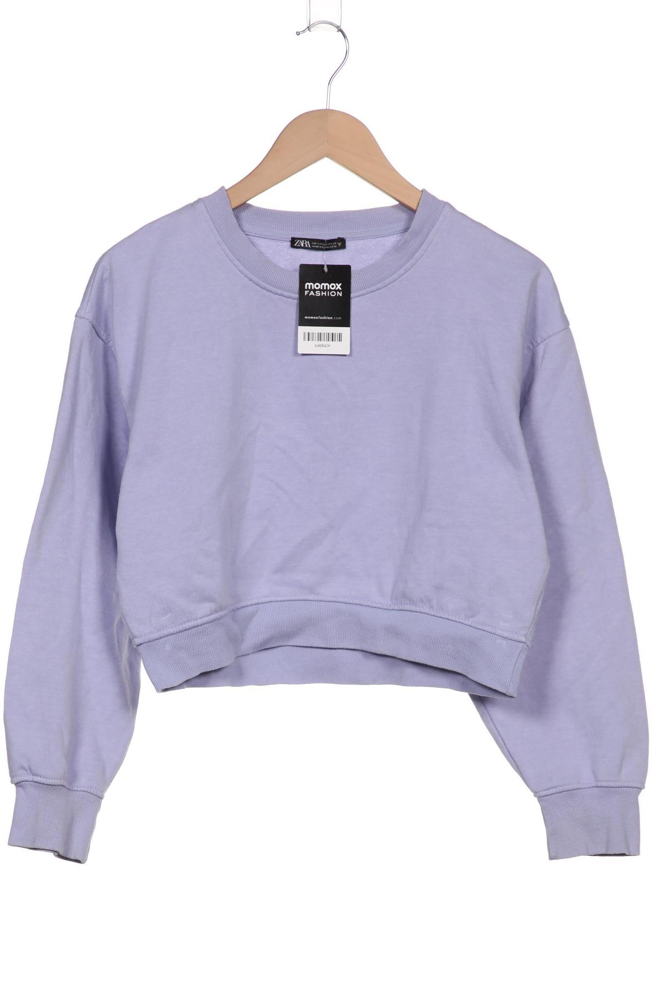 

ZARA Damen Sweatshirt, flieder