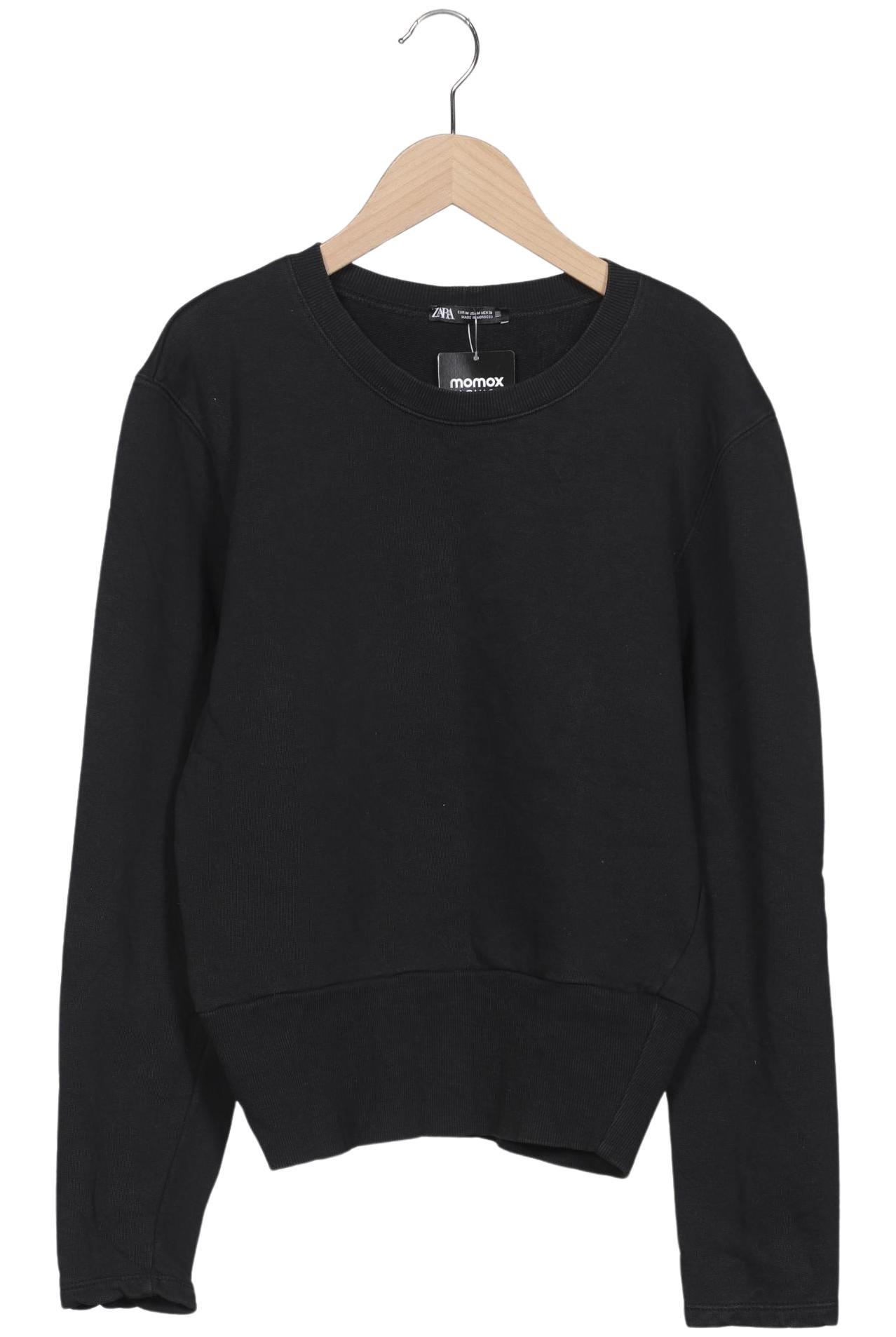 

Zara Damen Sweatshirt, schwarz, Gr. 38