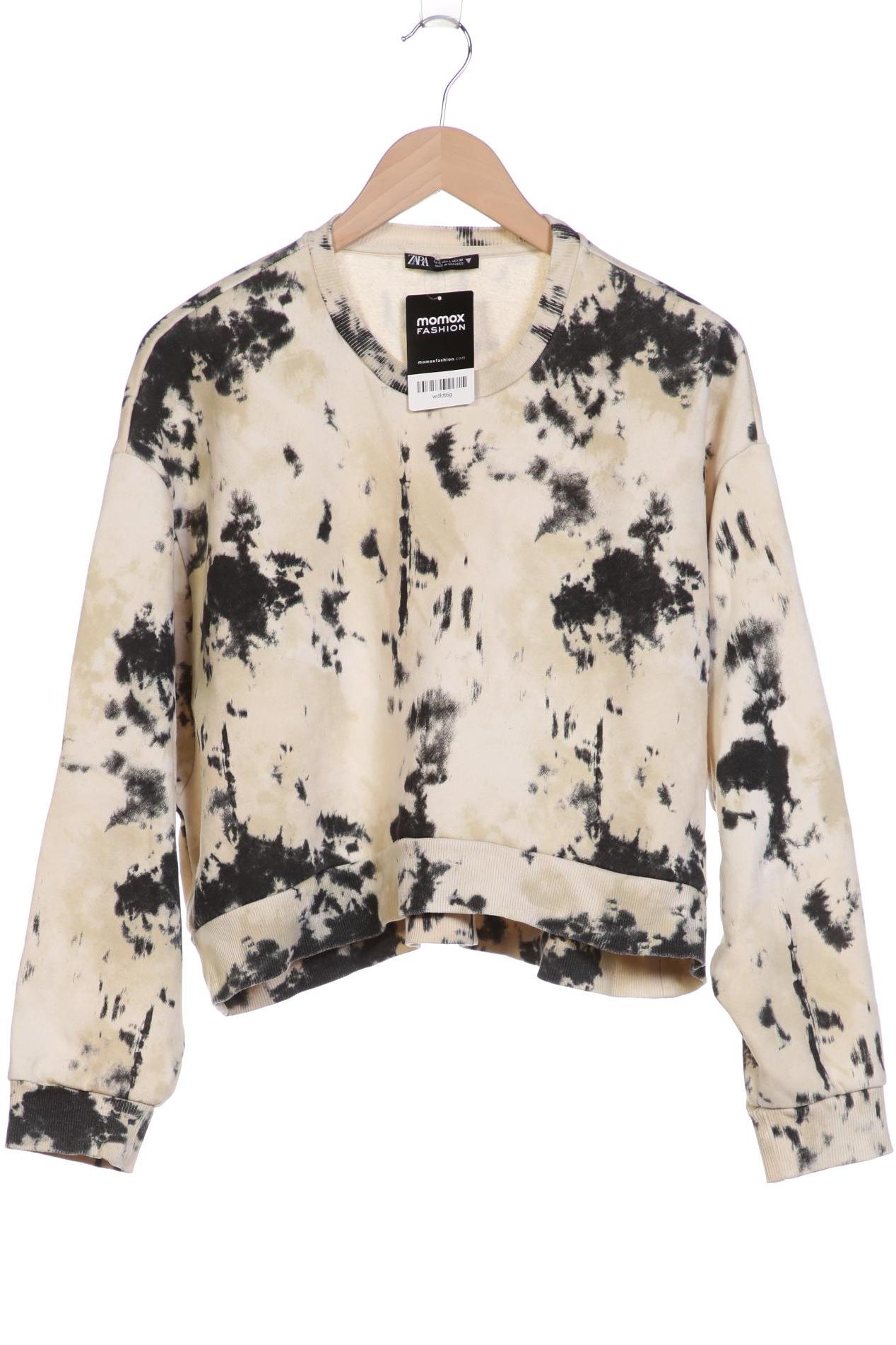 

Zara Damen Sweatshirt, cremeweiß, Gr. 42