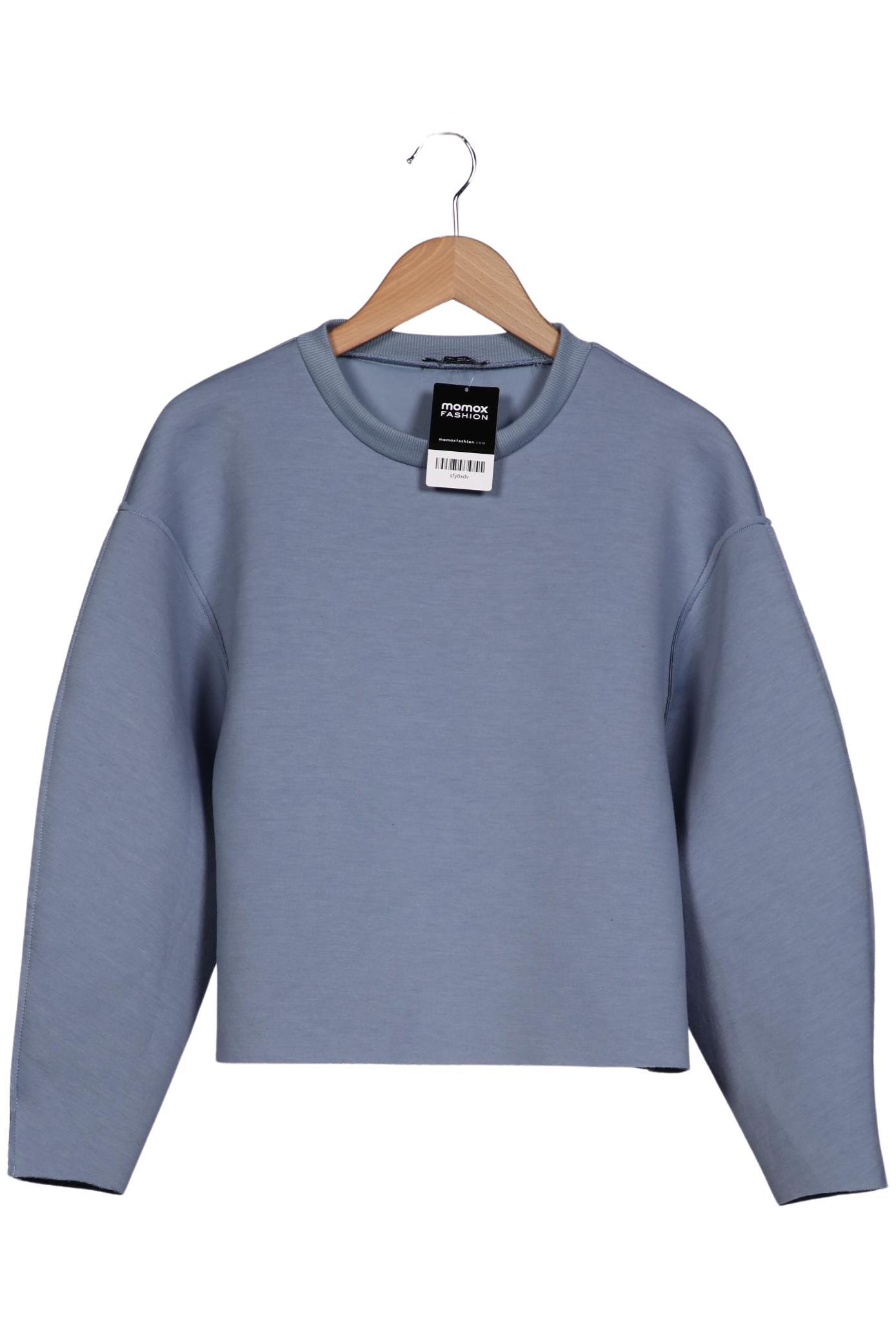 

Zara Damen Sweatshirt, hellblau, Gr. 36