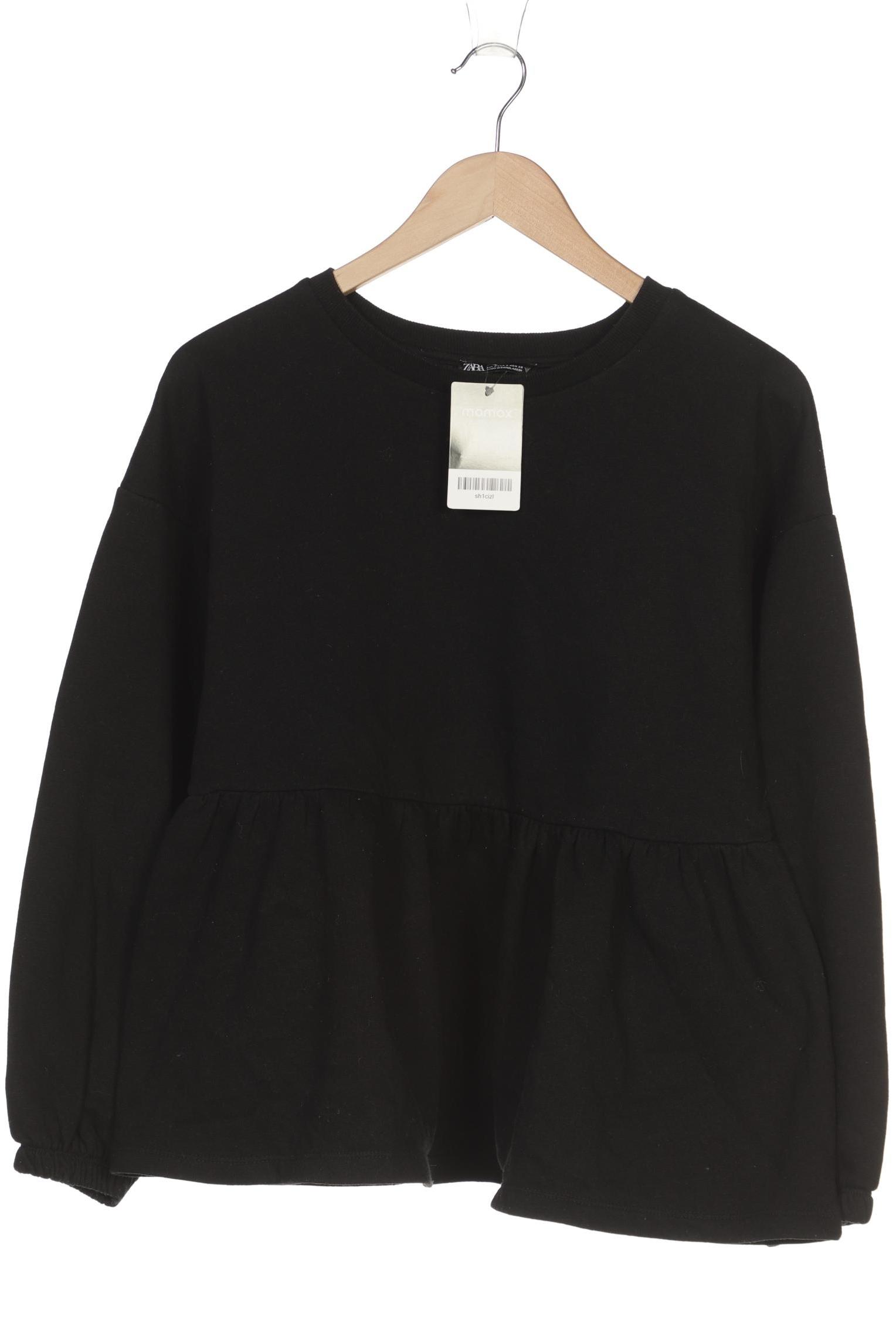 

Zara Damen Sweatshirt, schwarz, Gr. 36