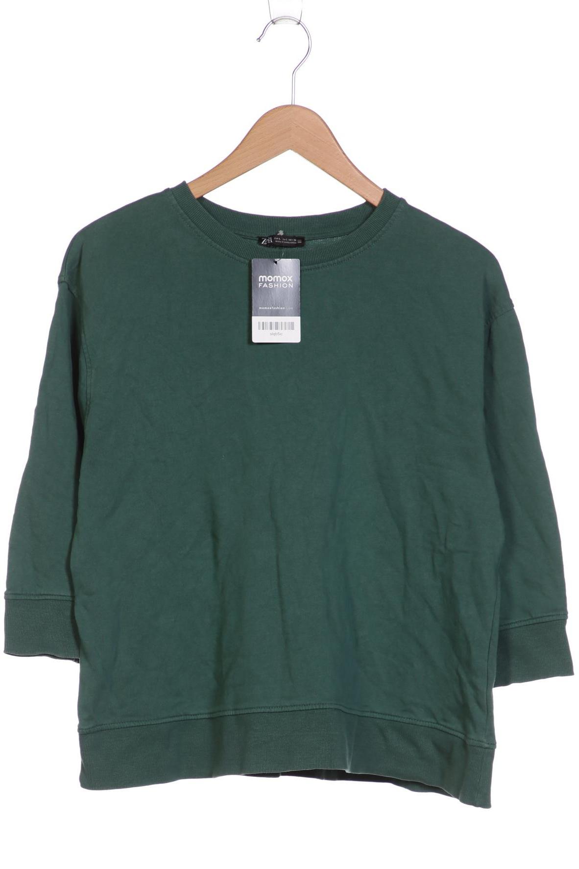 

ZARA Damen Sweatshirt, türkis