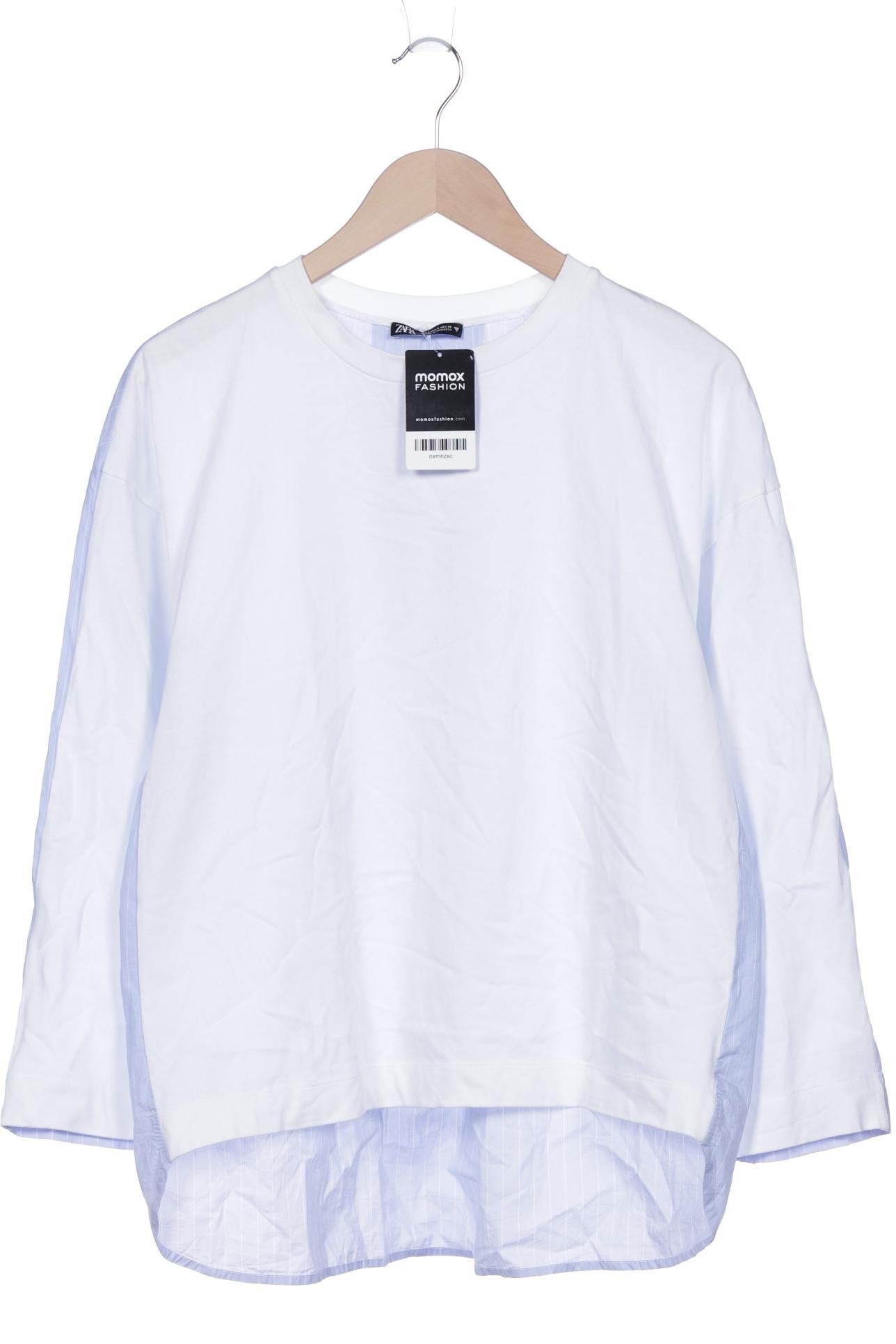 

Zara Damen Sweatshirt, weiß, Gr. 36