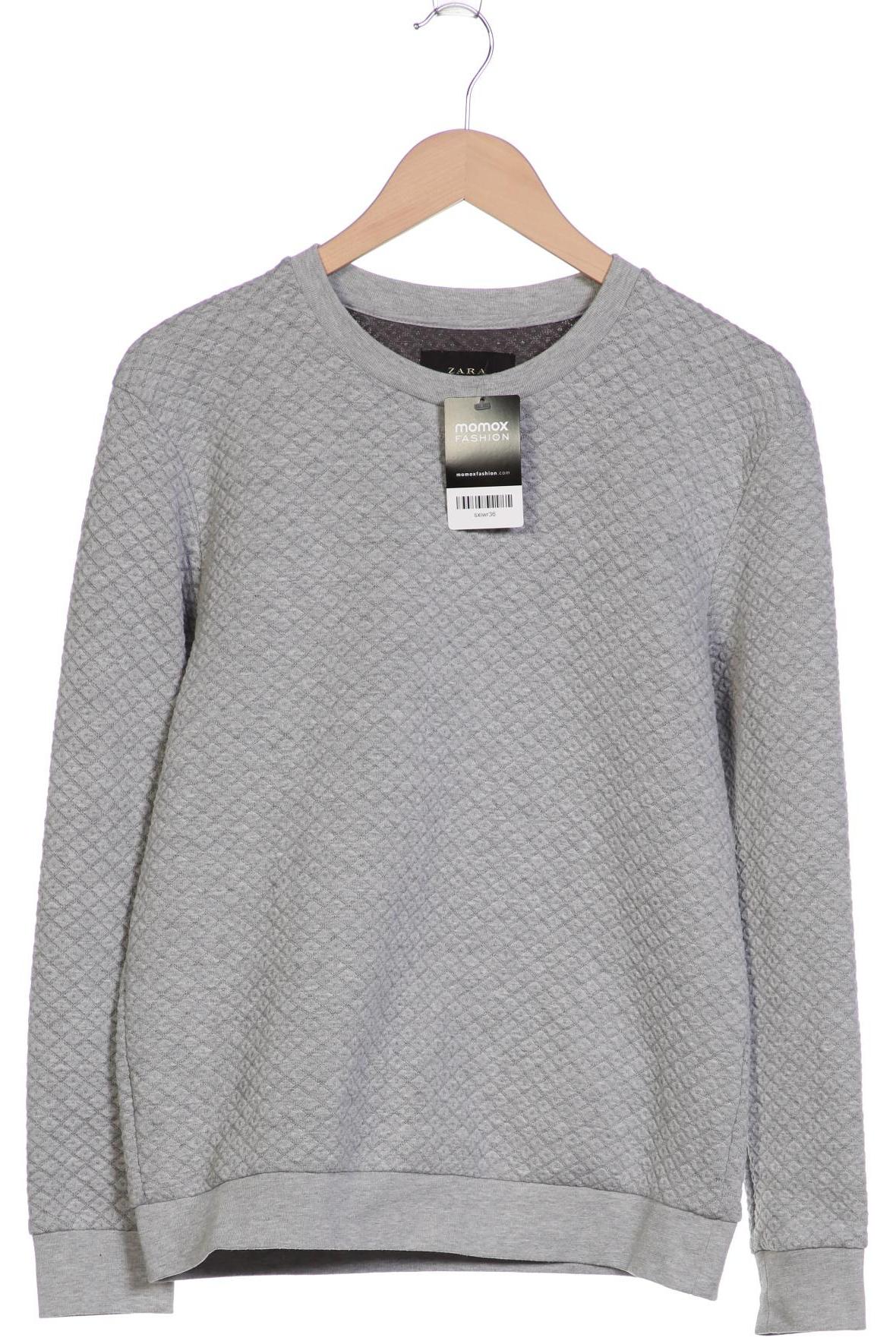 

ZARA Damen Sweatshirt, silber