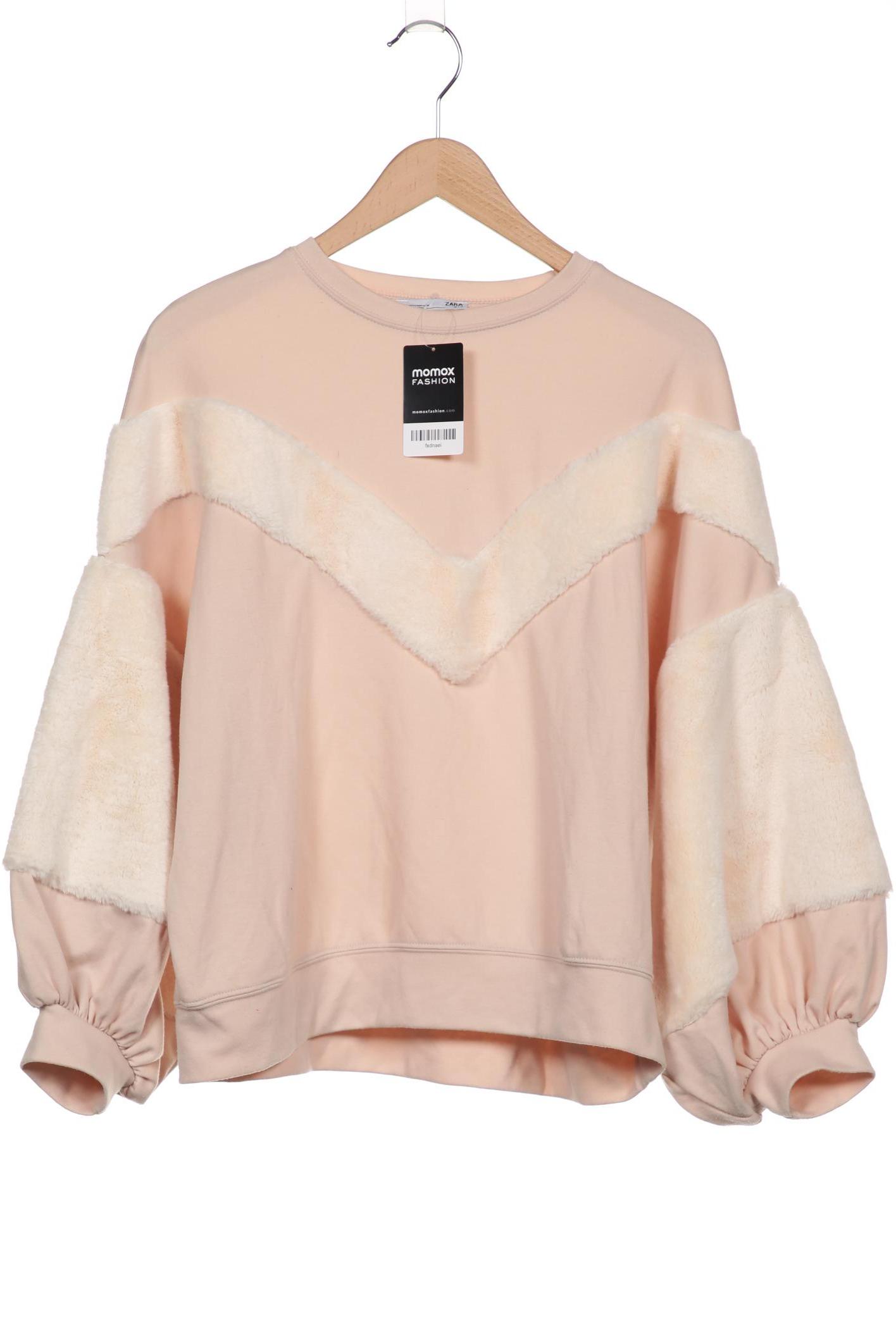 

ZARA Damen Sweatshirt, beige
