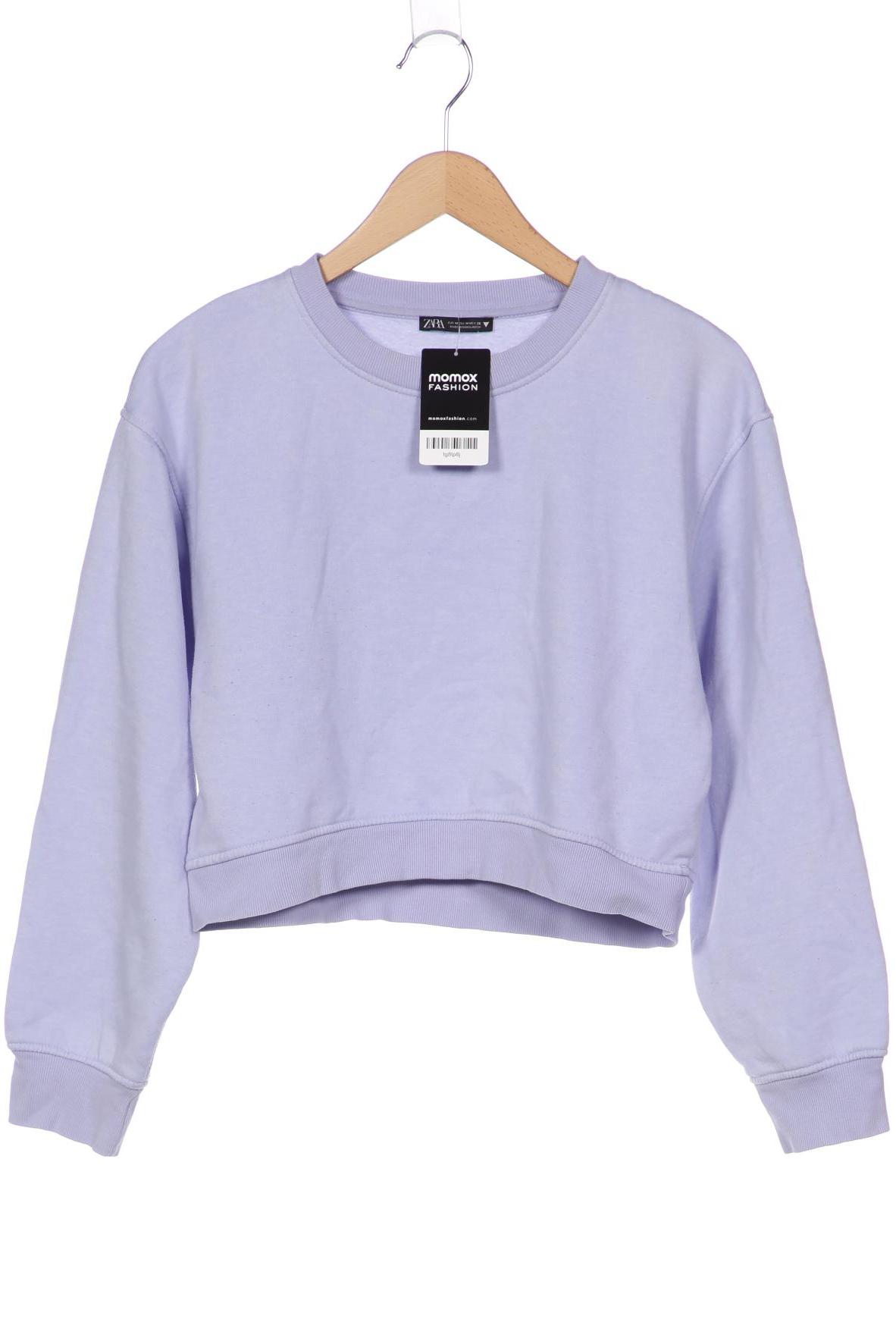 

ZARA Damen Sweatshirt, flieder