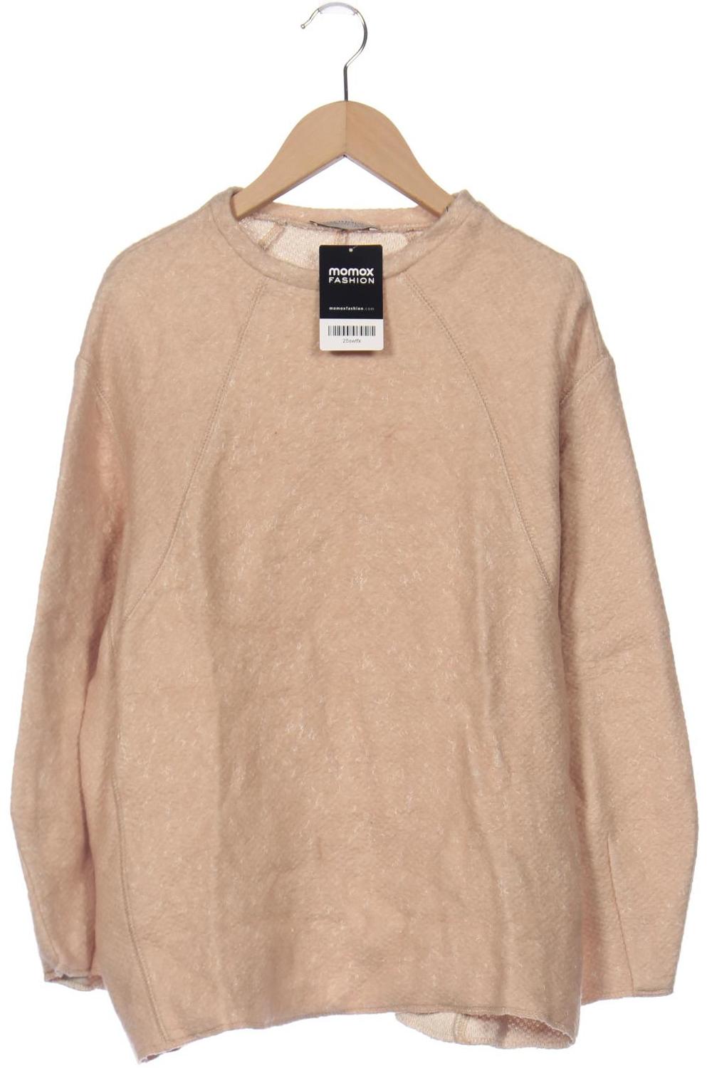 

Zara Damen Sweatshirt, beige, Gr. 36