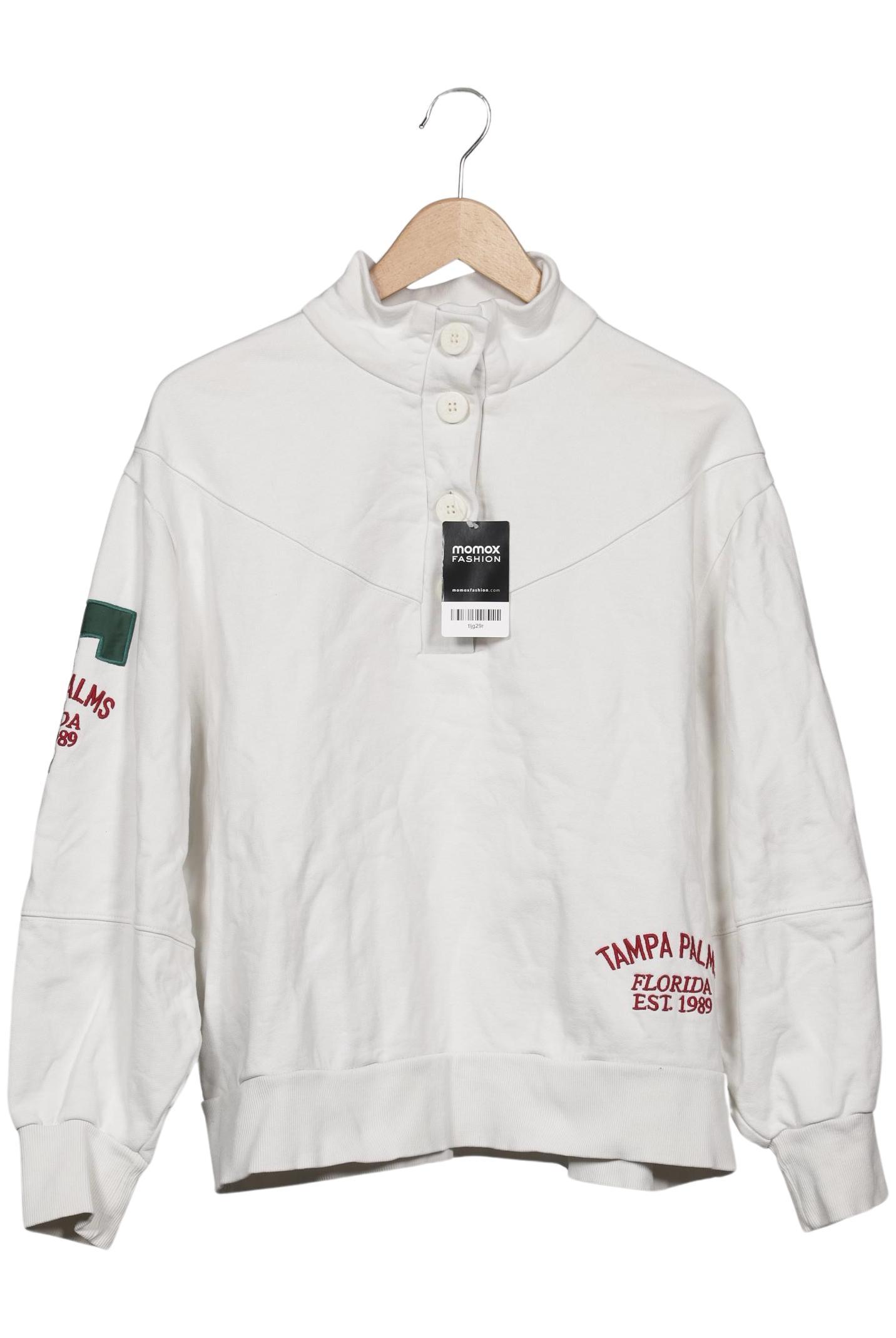 

Zara Damen Sweatshirt, cremeweiß, Gr. 38