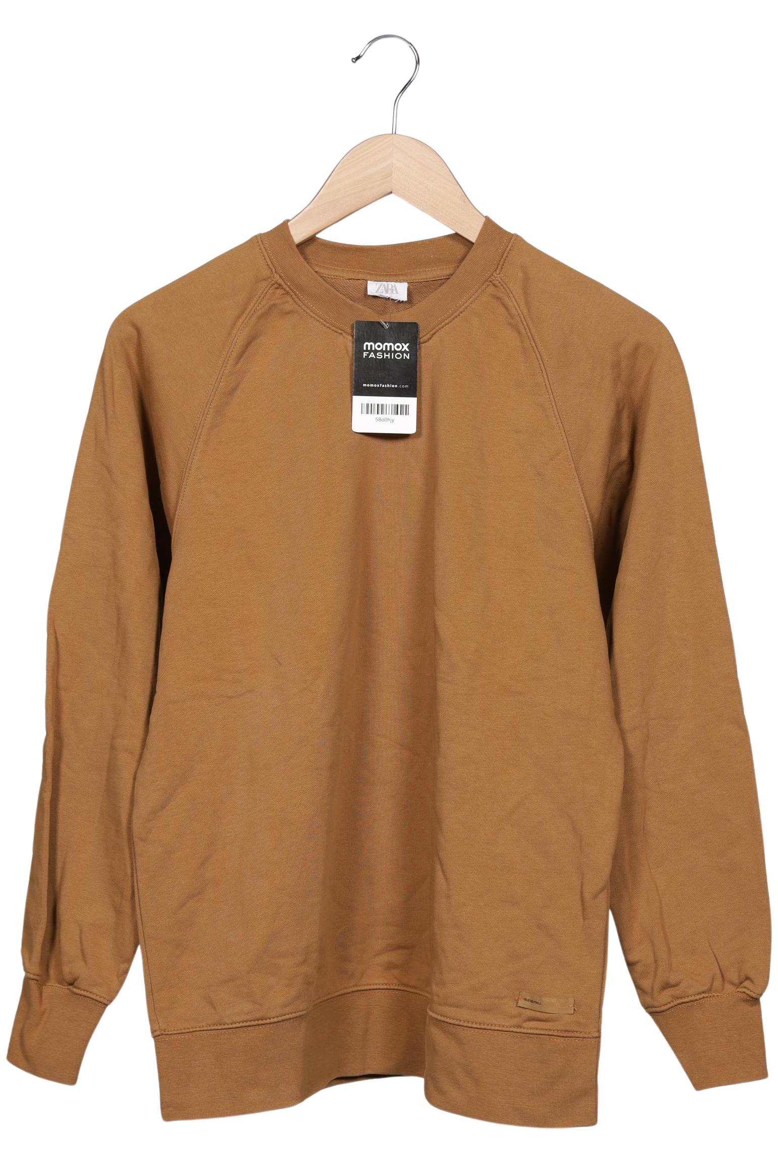 

Zara Damen Sweatshirt, braun, Gr. 44