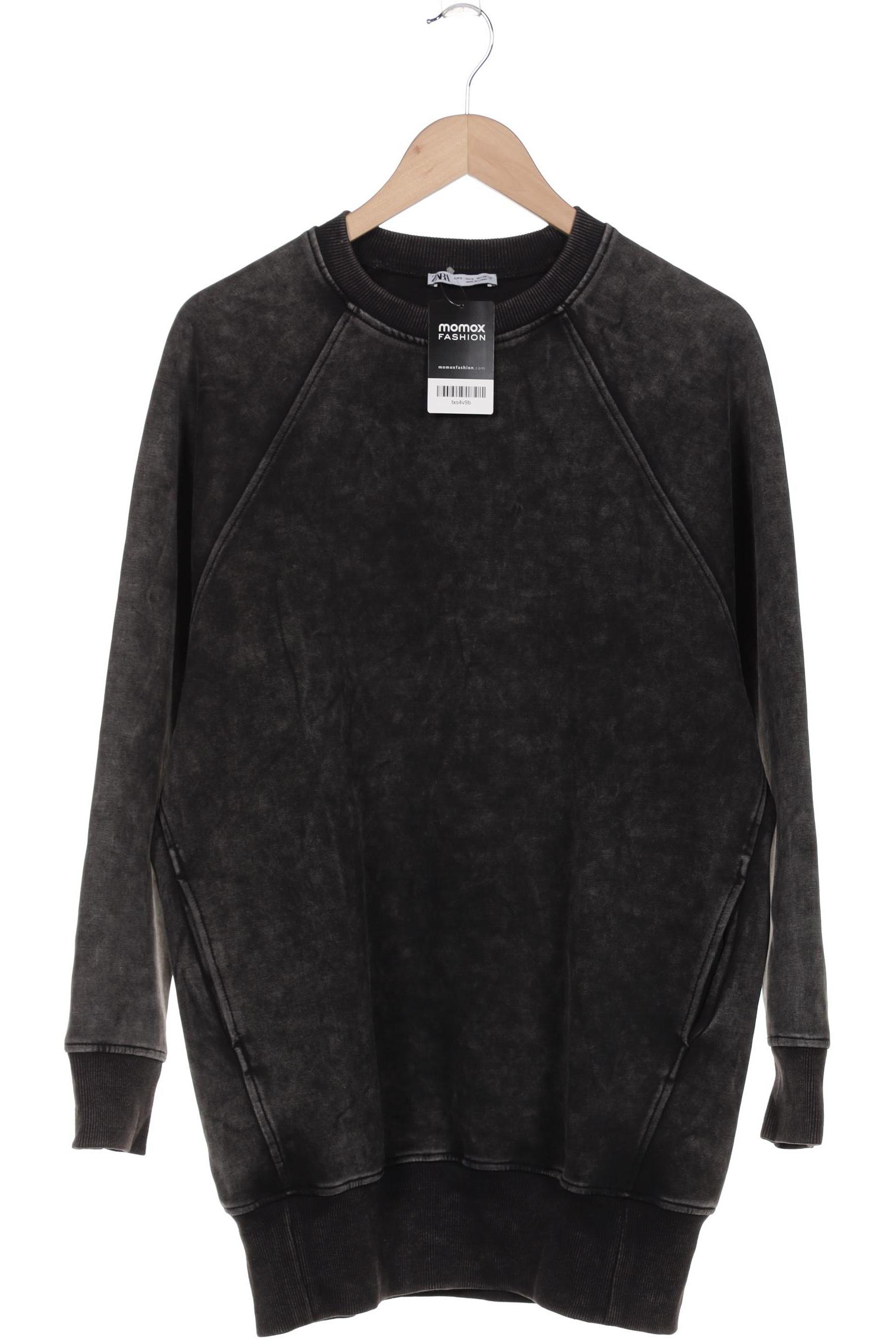 

Zara Damen Sweatshirt, schwarz, Gr. 36