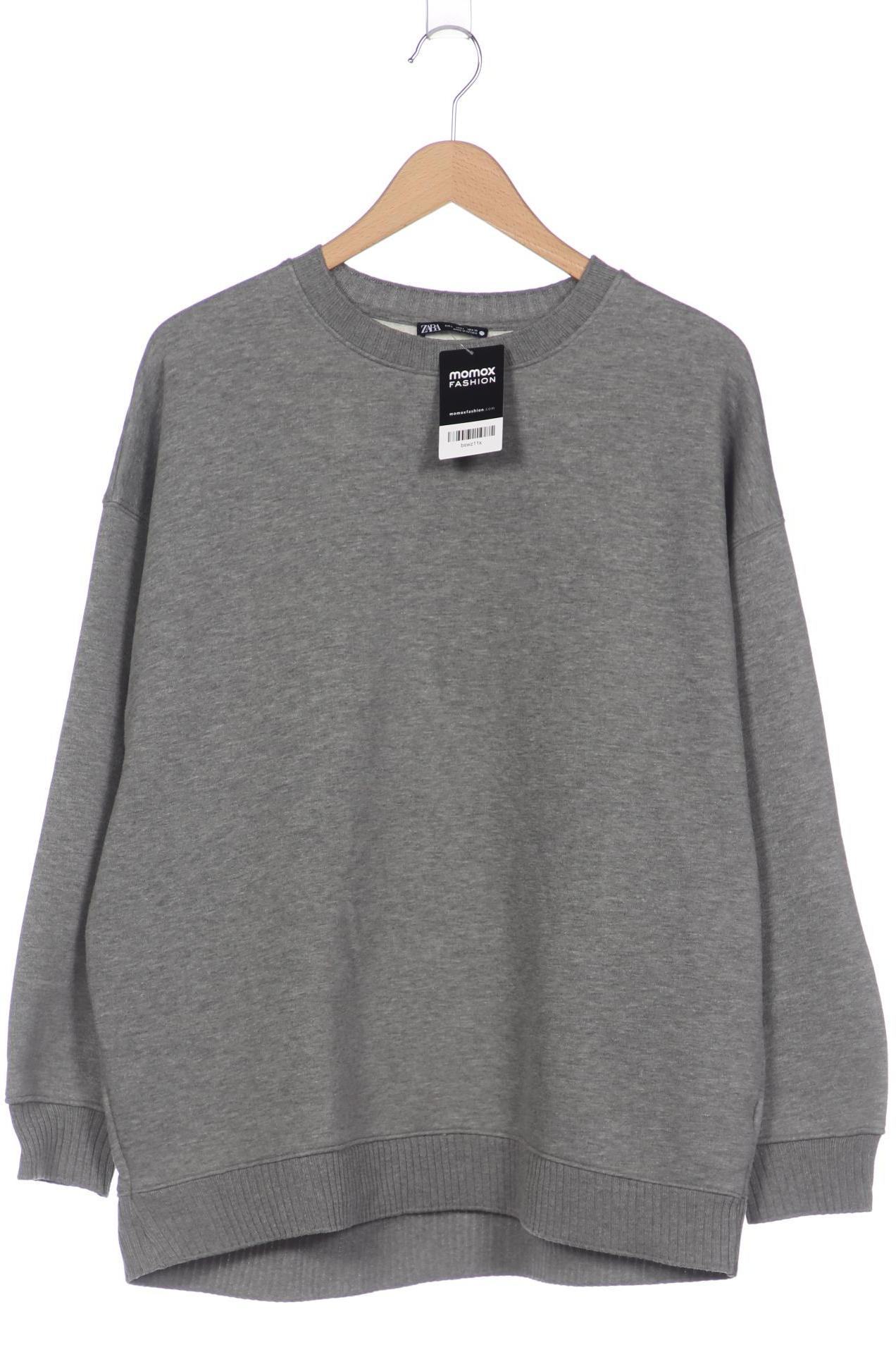 

Zara Damen Sweatshirt, grau, Gr. 42