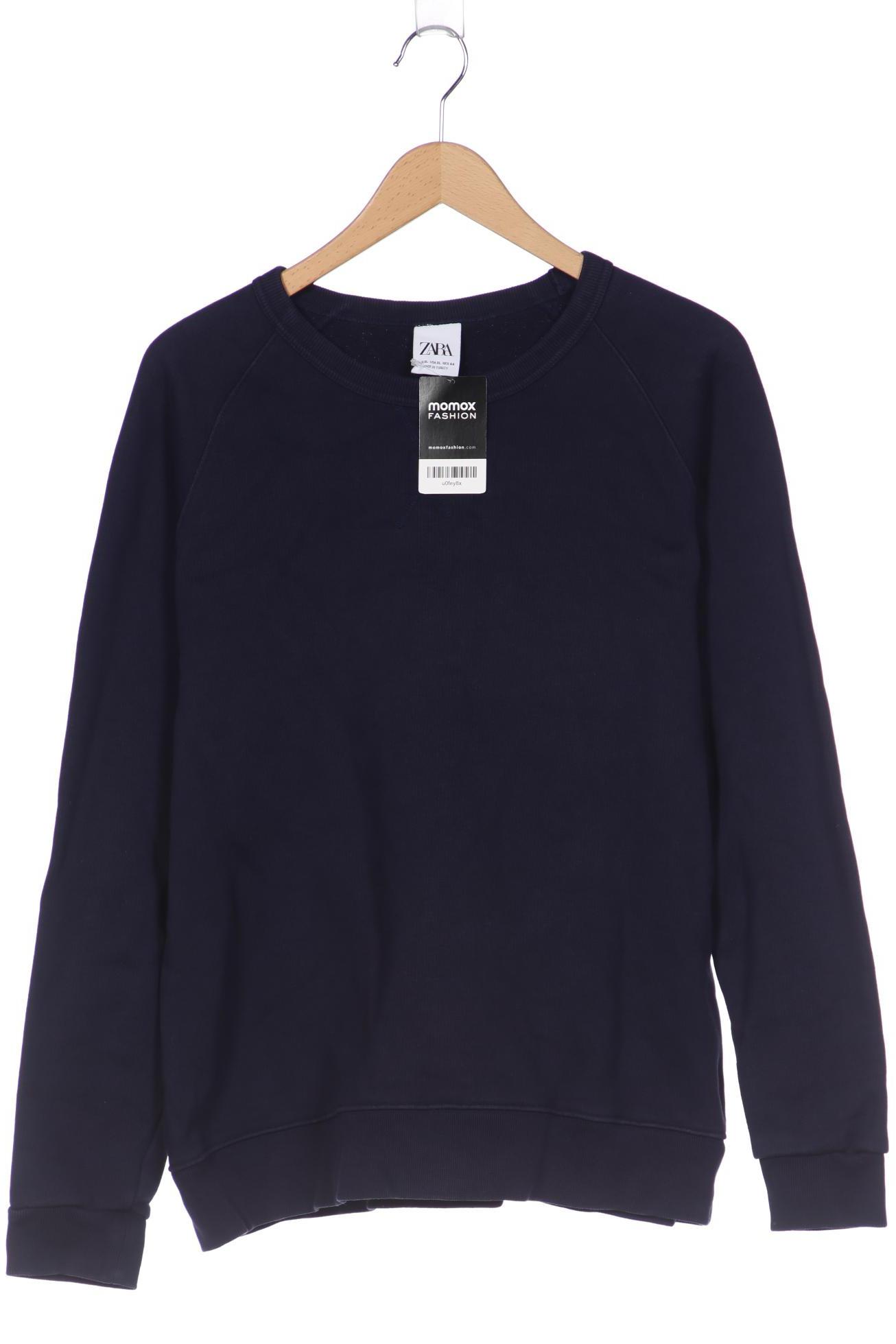 

ZARA Damen Sweatshirt, marineblau