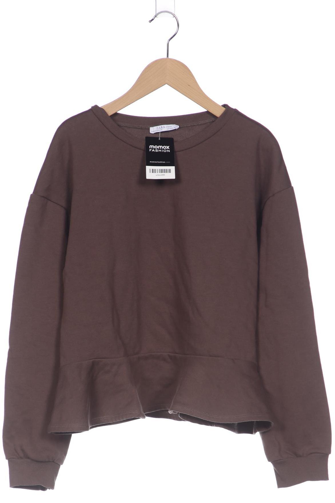 

Zara Damen Sweatshirt, grau, Gr. 38