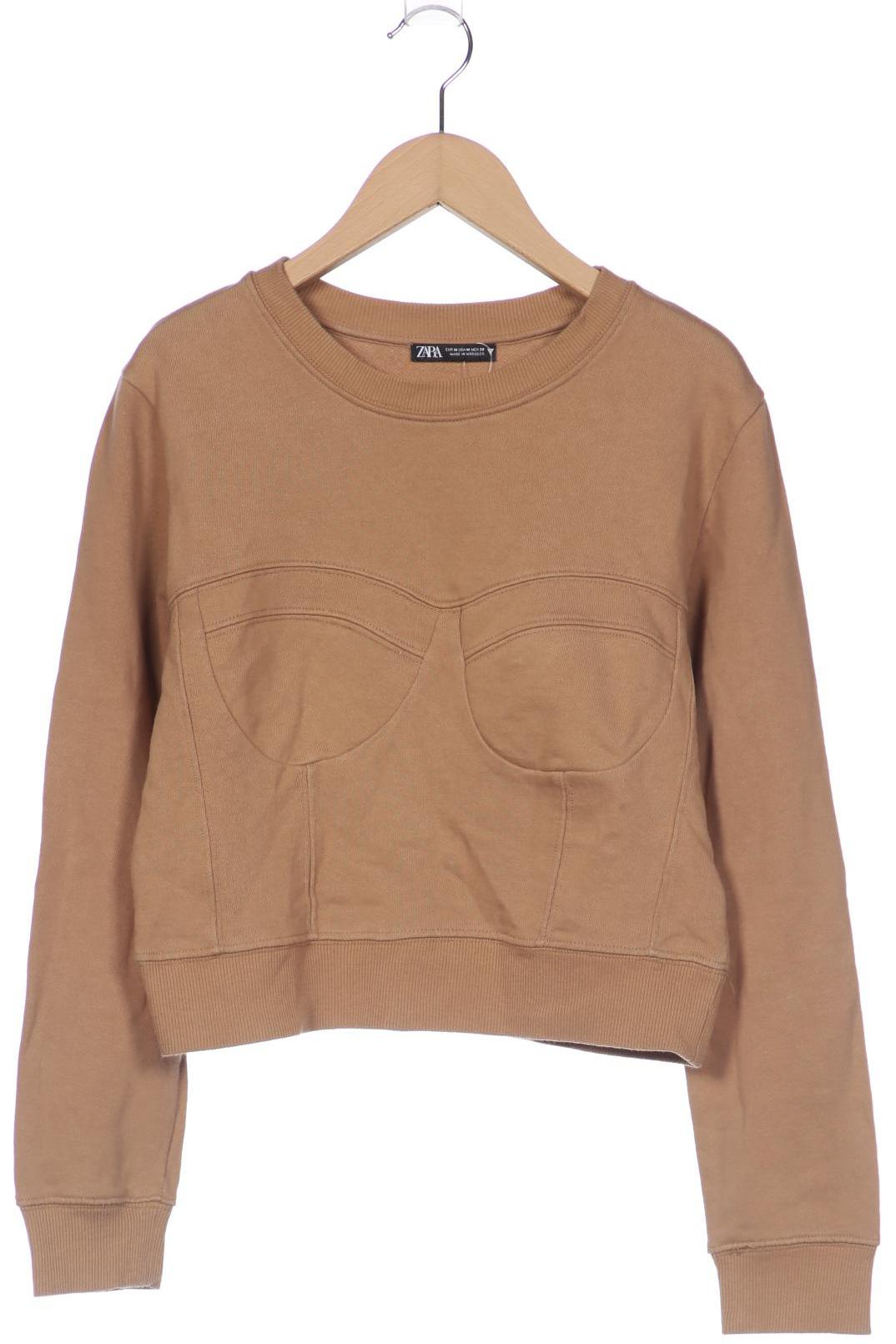 

ZARA Damen Sweatshirt, beige