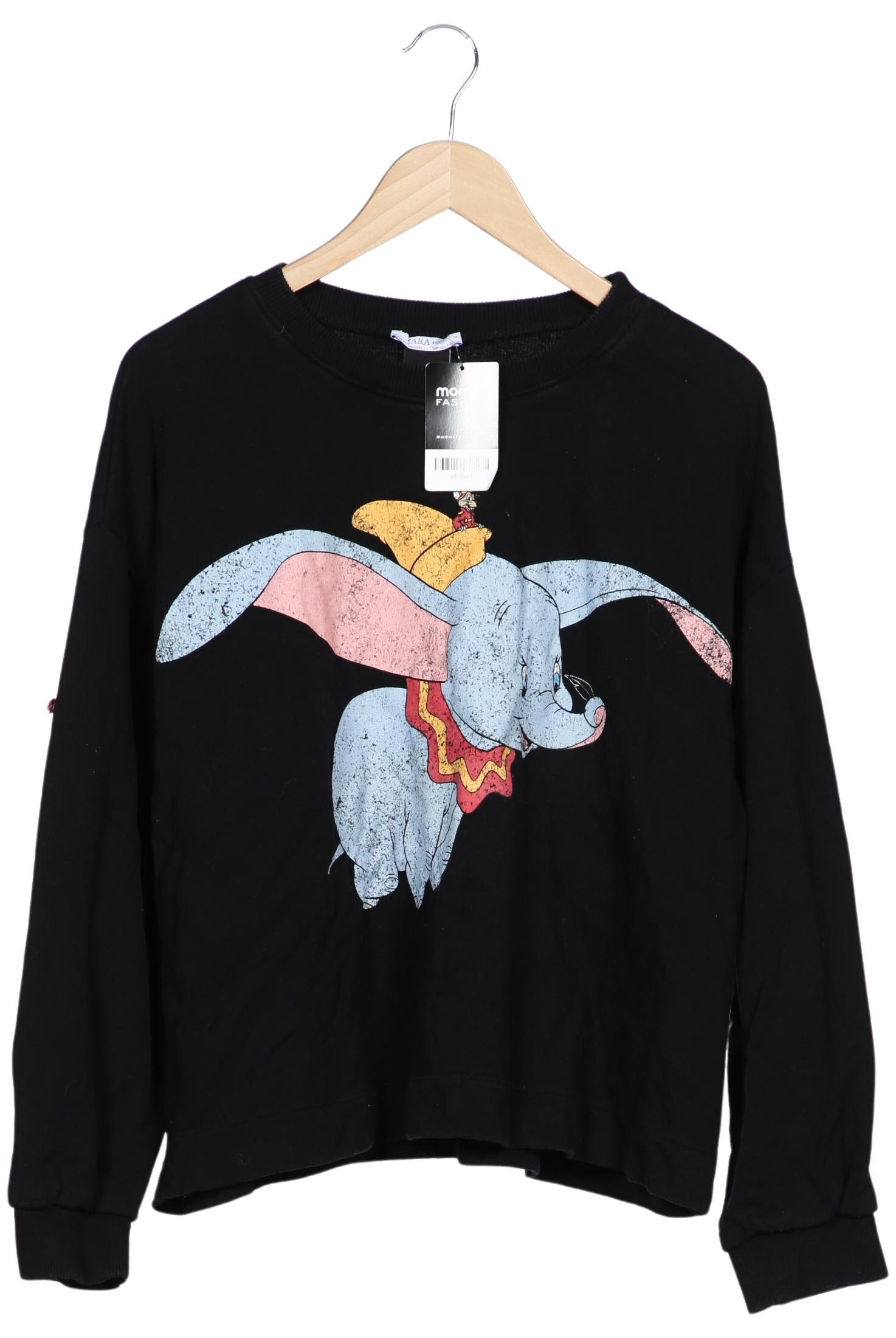 

Zara Damen Sweatshirt, schwarz, Gr. 36