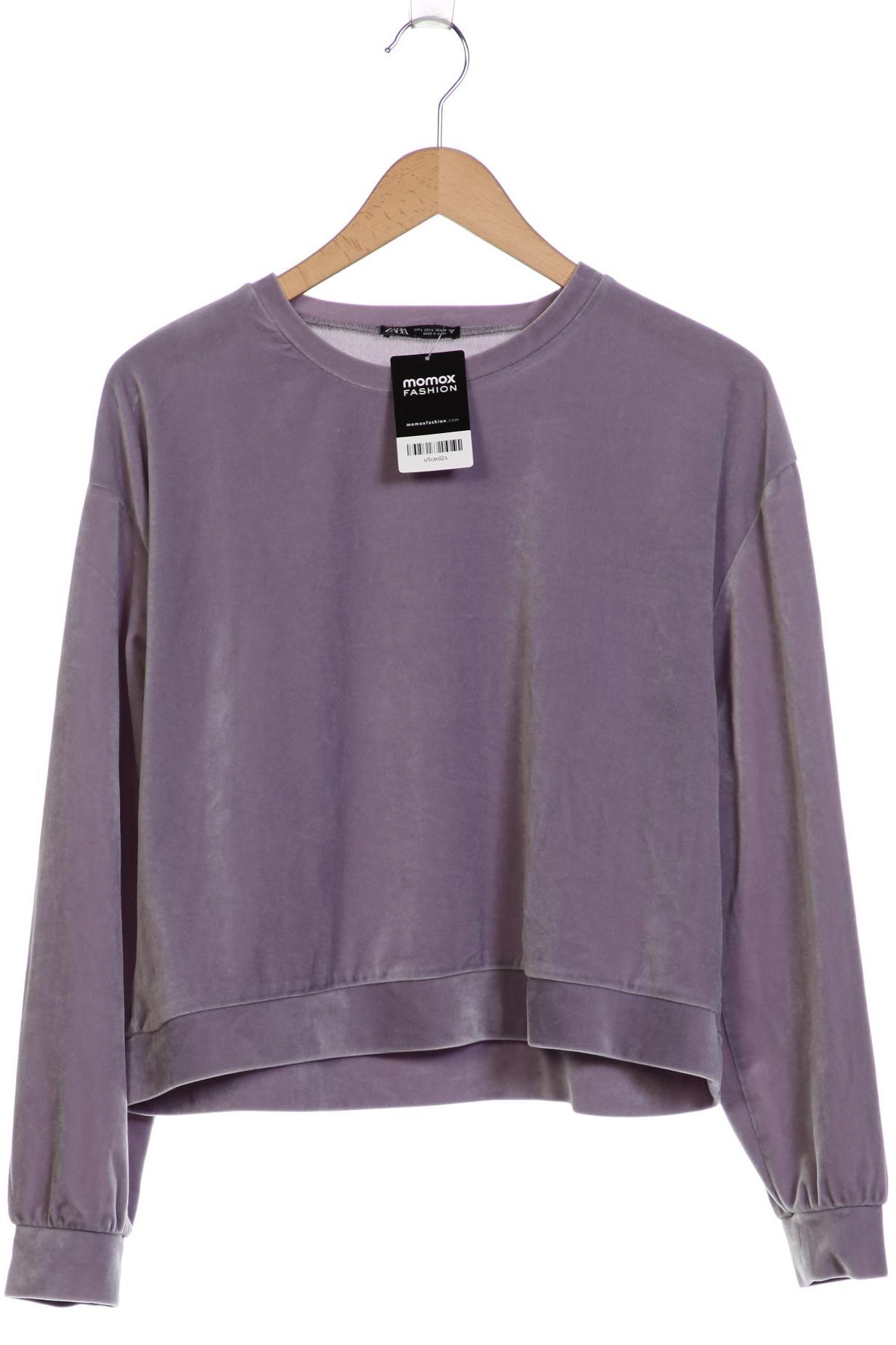 

Zara Damen Sweatshirt, flieder, Gr. 42