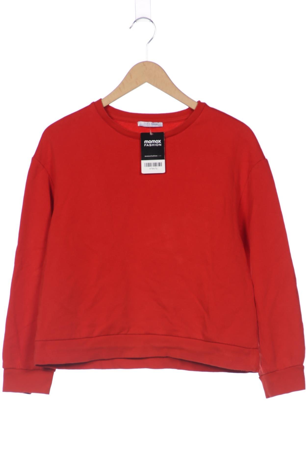 

Zara Damen Sweatshirt, rot, Gr. 36