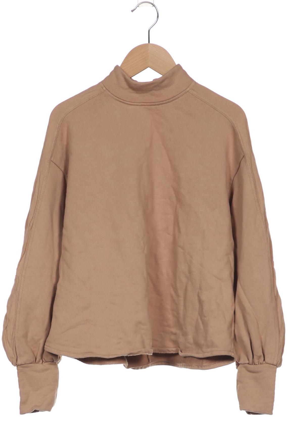 

Zara Damen Sweatshirt, beige, Gr. 36