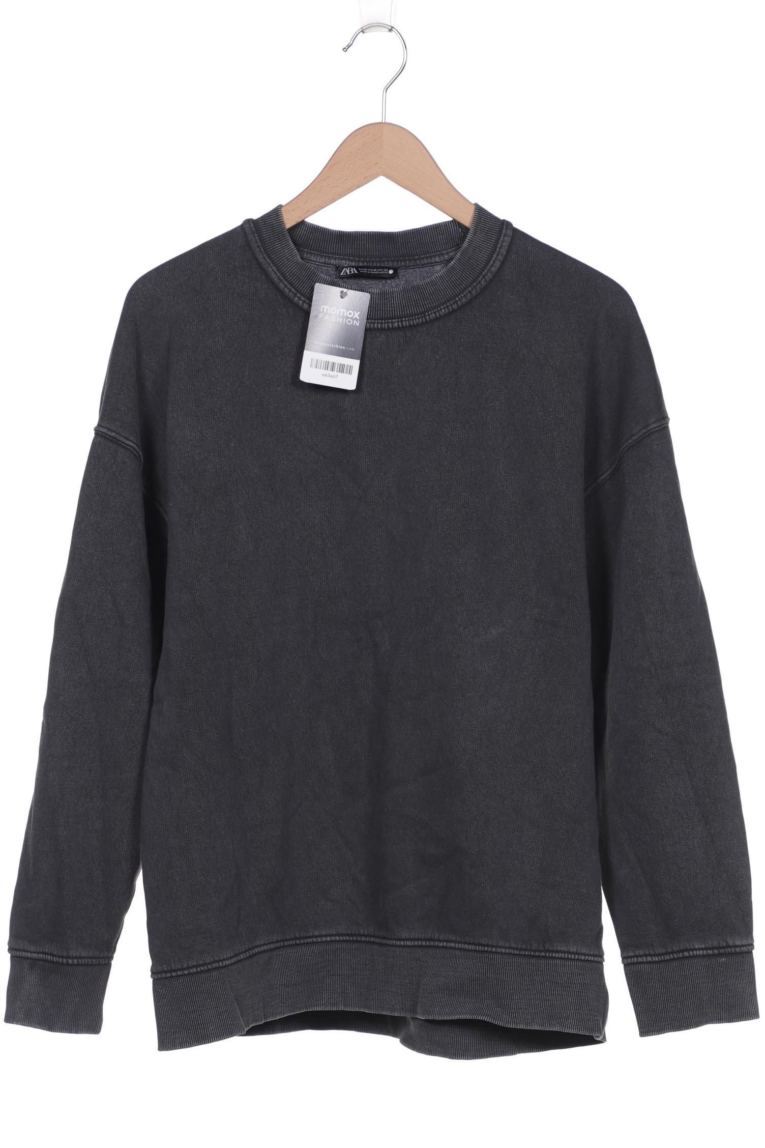 

ZARA Damen Sweatshirt, schwarz