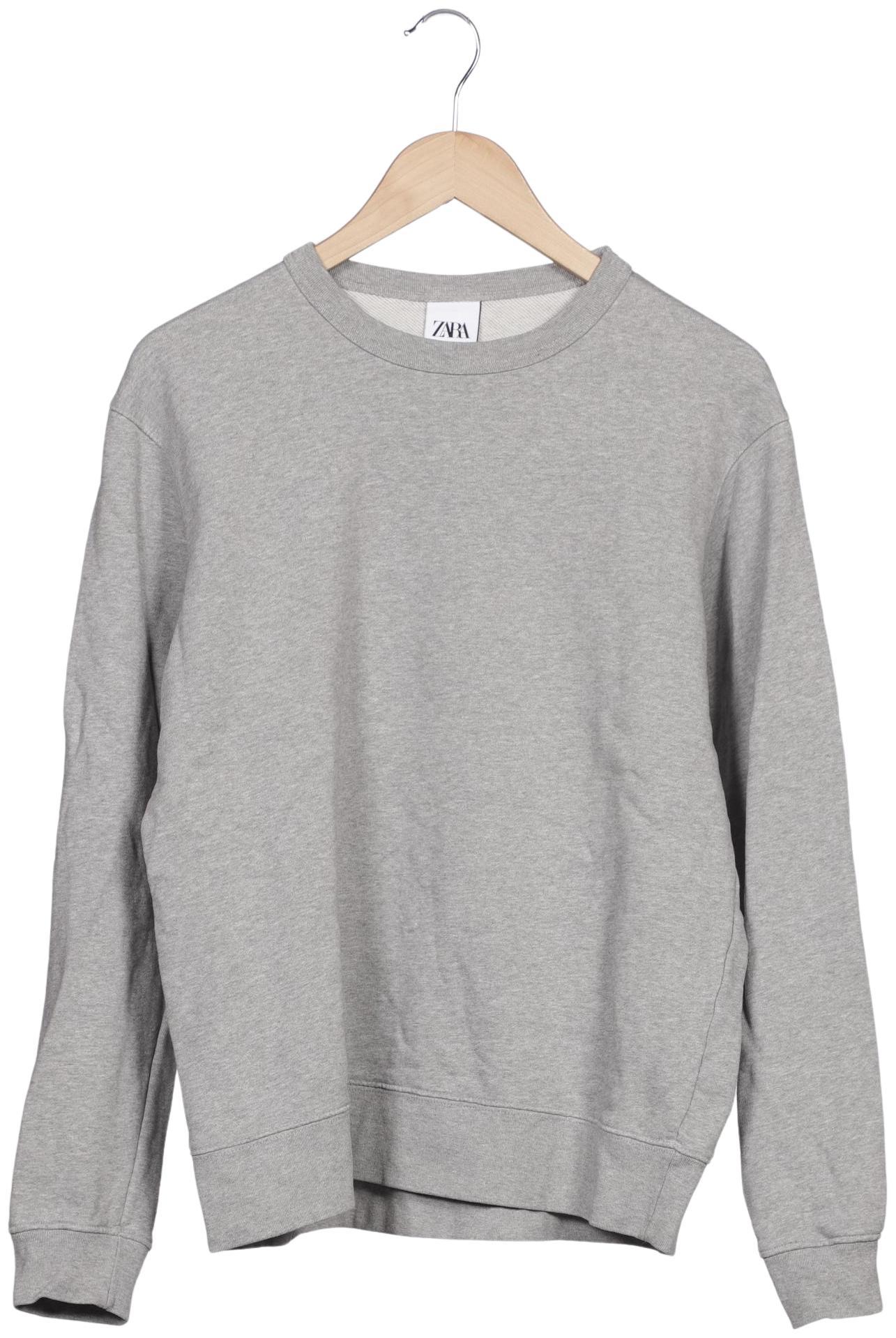 

Zara Damen Sweatshirt, grau, Gr. 38
